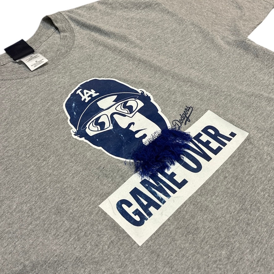 Los Angeles Dodgers Eric Gagne Game Over Grey Tshirt