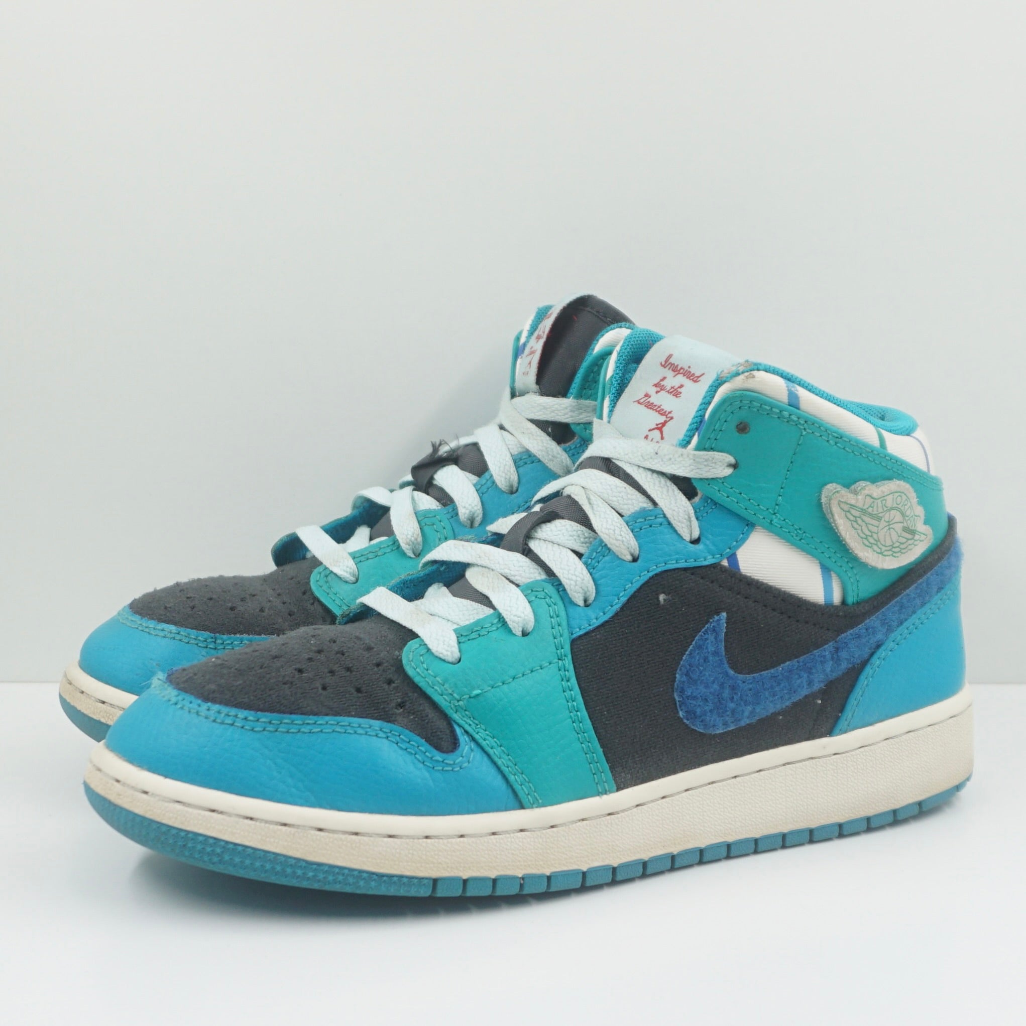Jordan 1 Mid Inspired By The Greatest Aquatone (GS)
