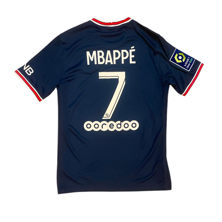 Jordan Paris Saint Germain Mbappé 2021/2022 Home Football Jersey