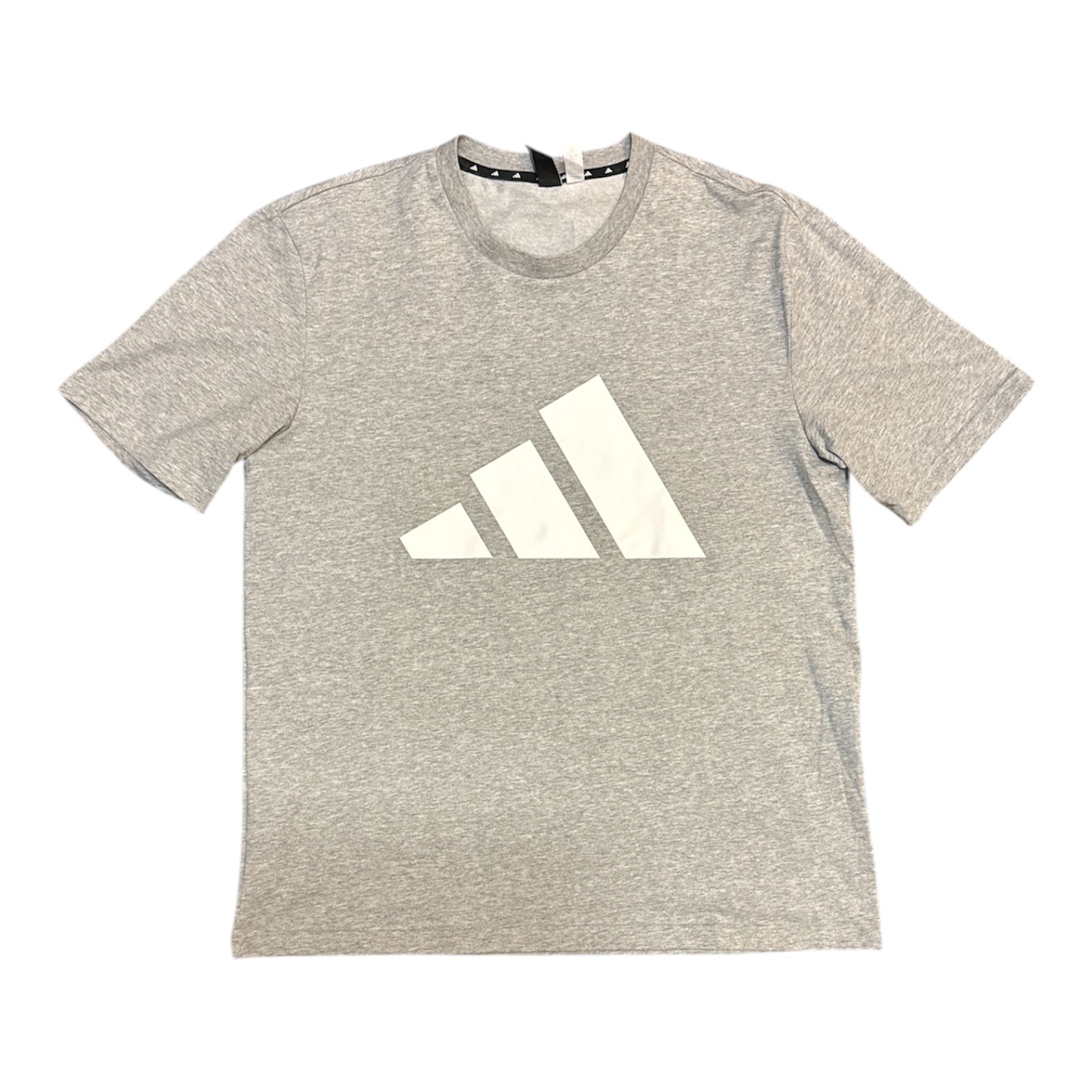 Adidas Sportswear Future Icons Logo Graphic Grey Tshirt