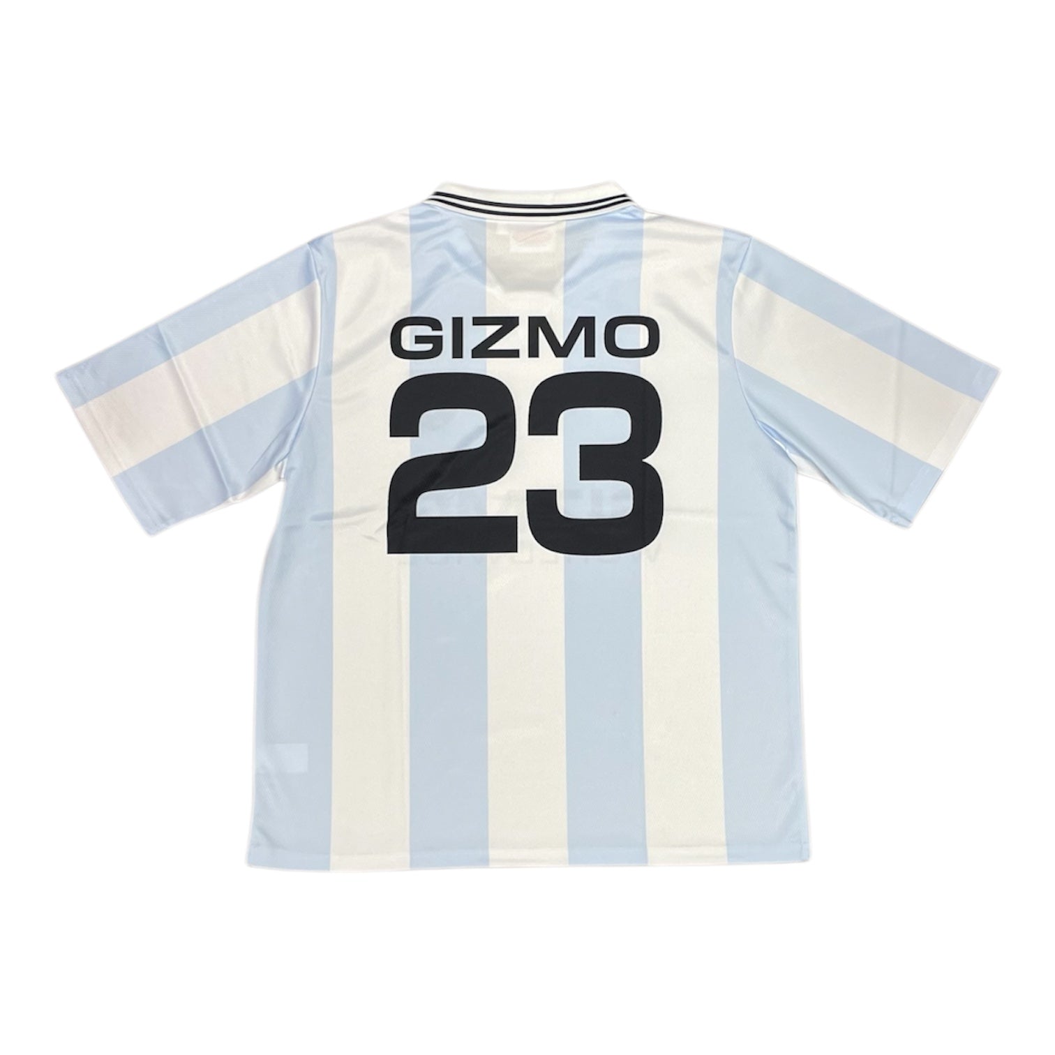 Gizmo Light Blue White Football Jersey