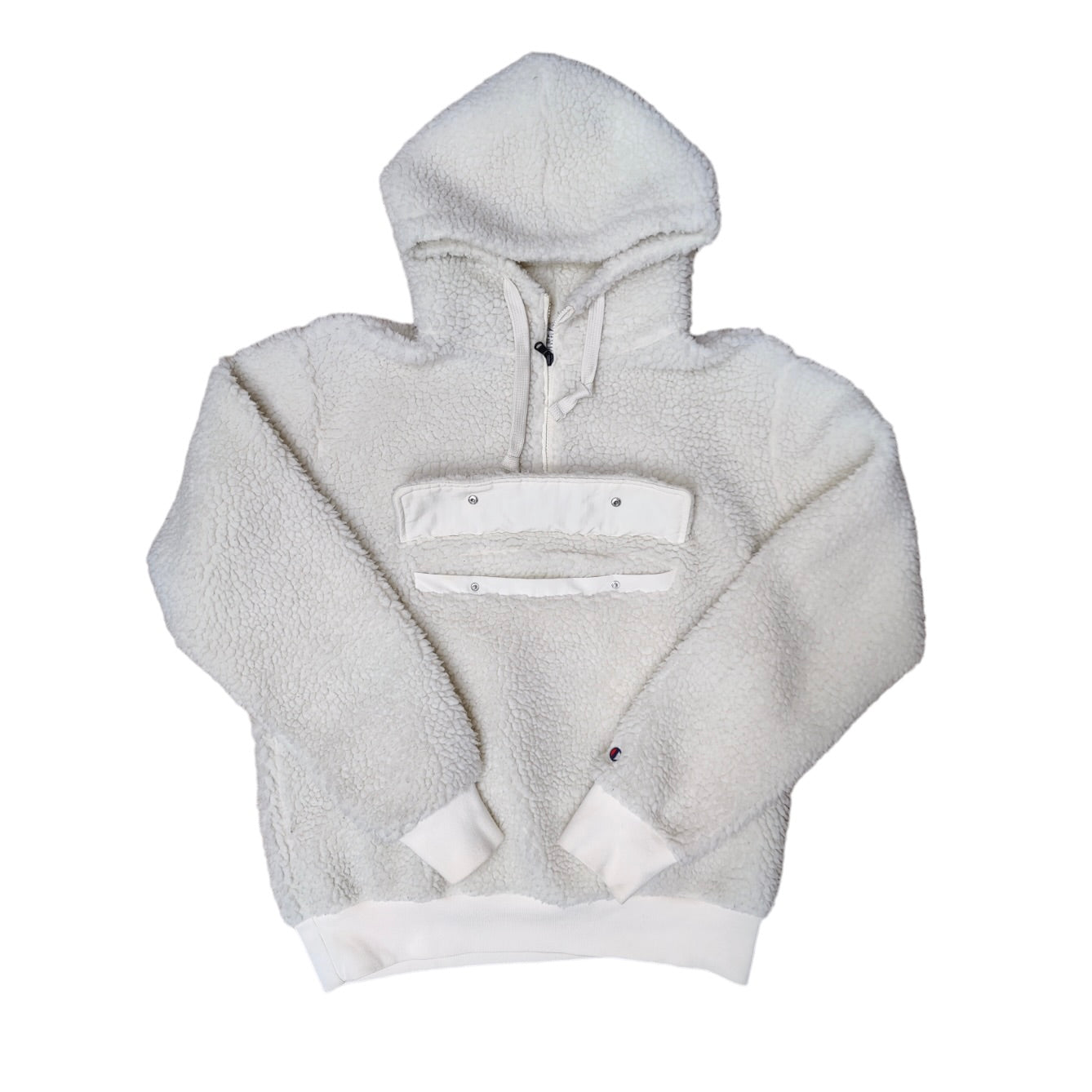 Champions White Fleece Hoodie