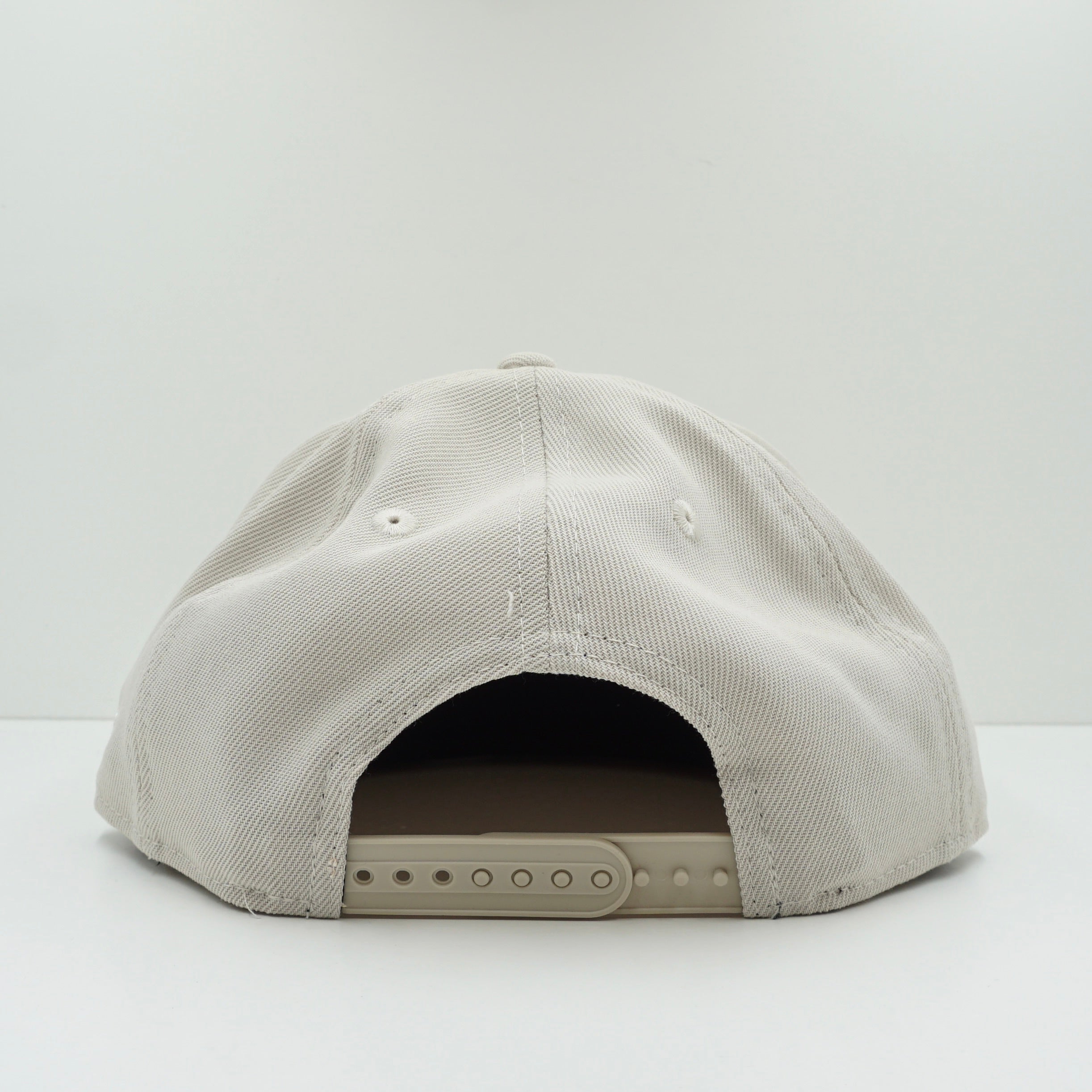 New Era Los Angeles Dodgers Beige White Snapback Cap
