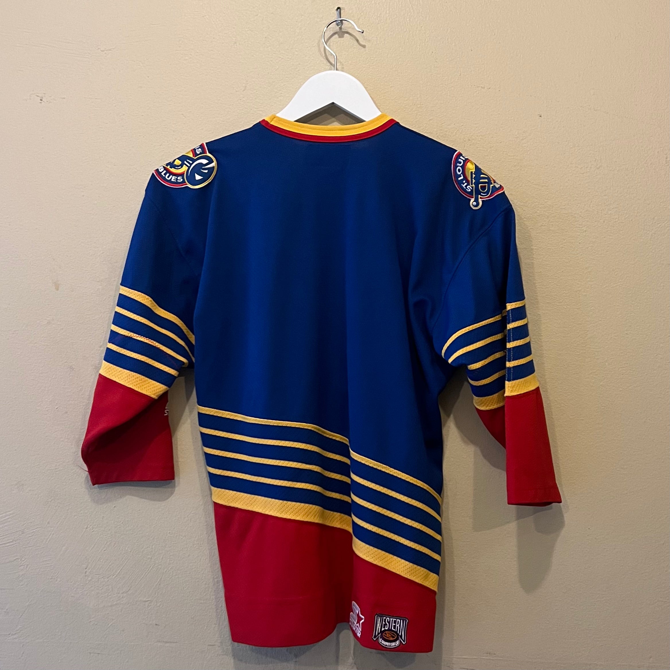 Starter St. Louis Blues Red Blue NHL Jersey (Youth)