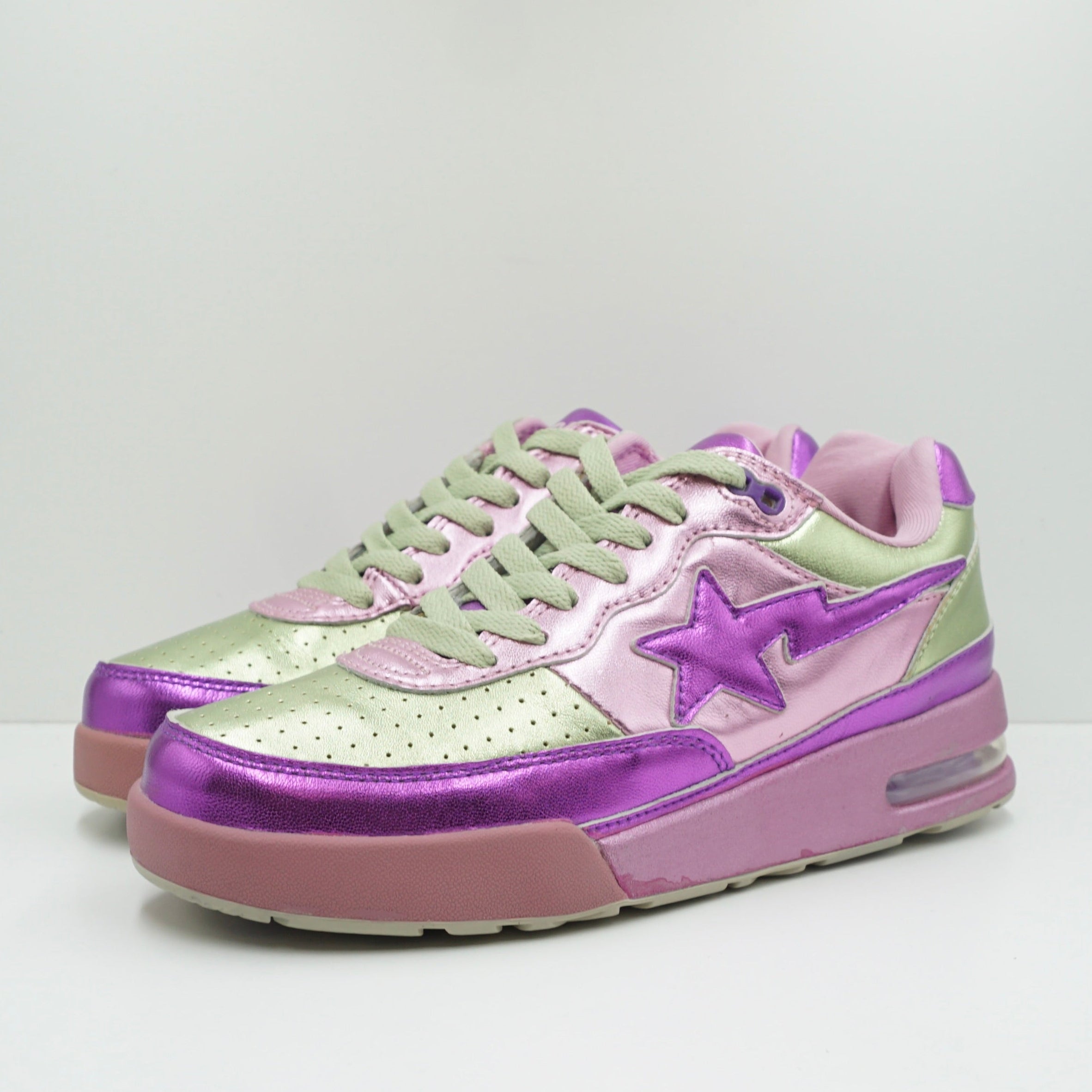 Bape Pharrell x Roadsta FS-034 Low Purple Green (2006)