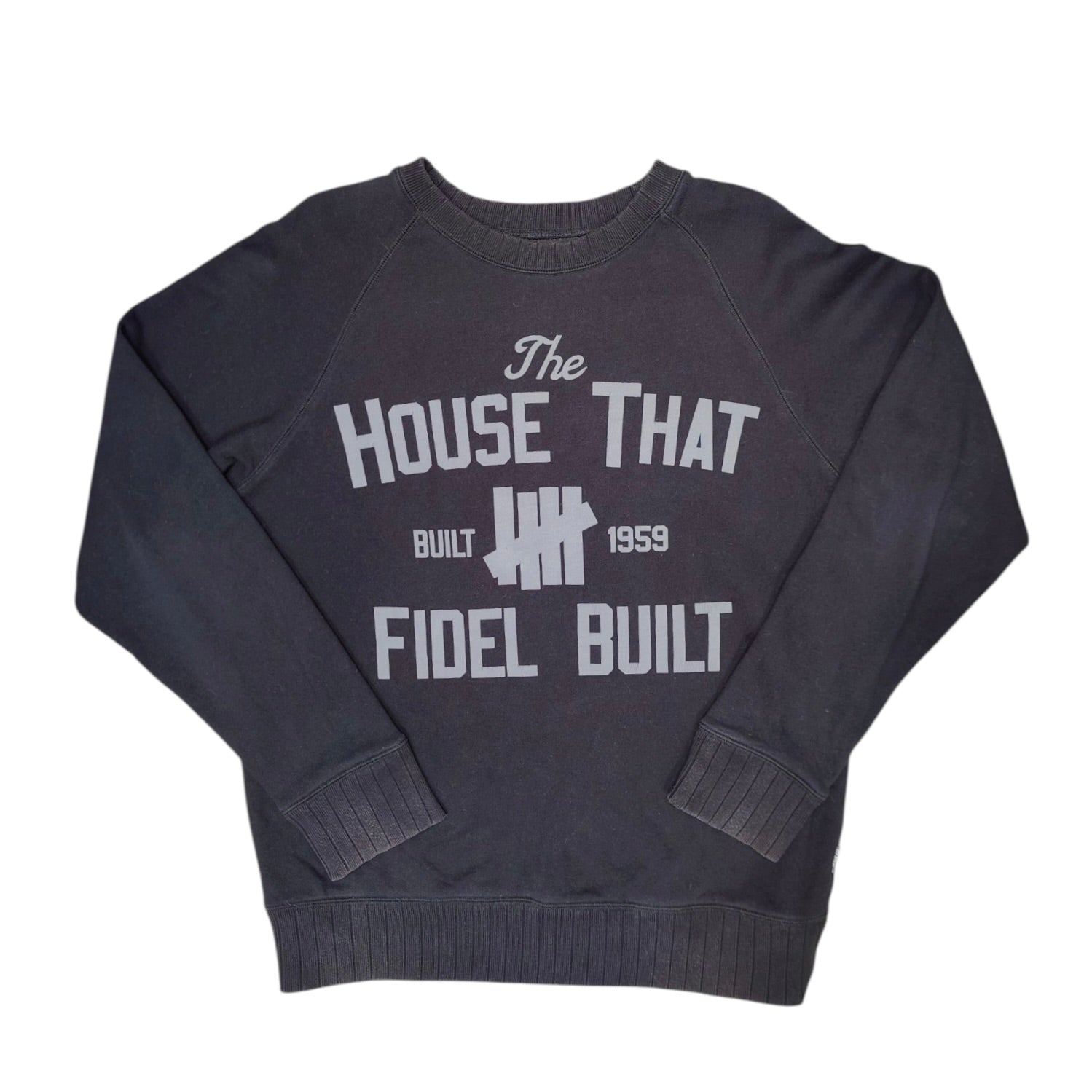 Undefeated The House That Fidel Built Black Sweatshirt