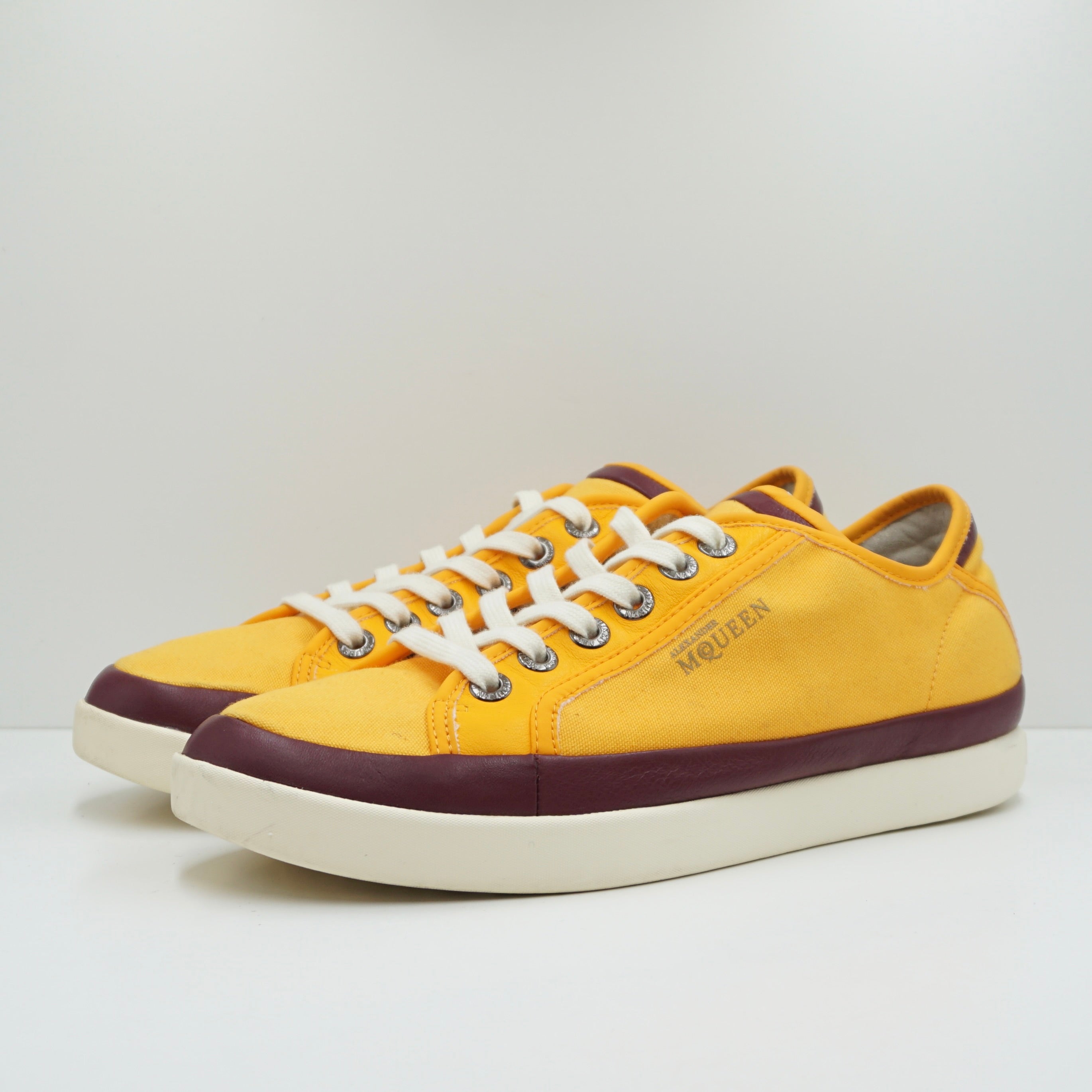 Puma Alexander McQueen Yellow Canvas Sample