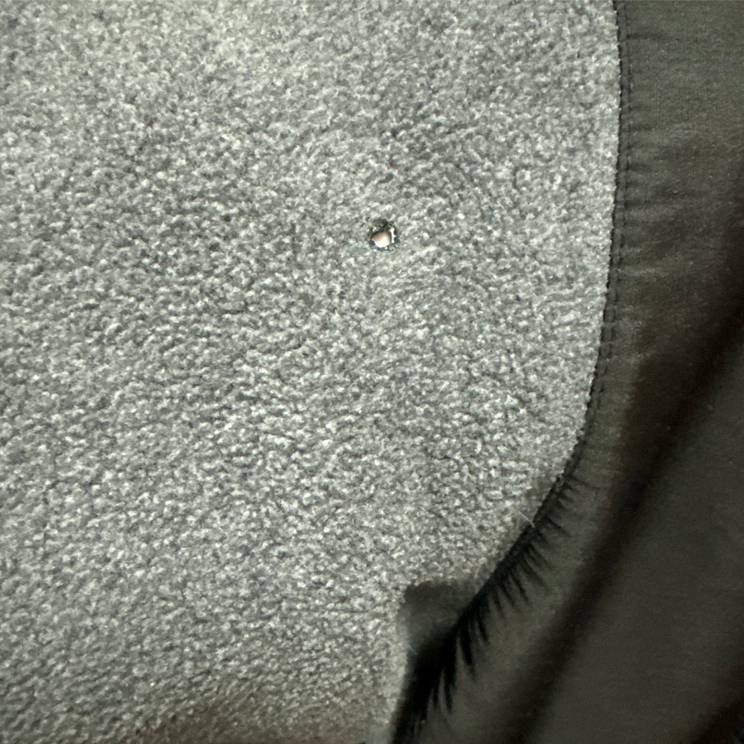 Fourstar Quarter Zip Grey Black Fleece Jacket