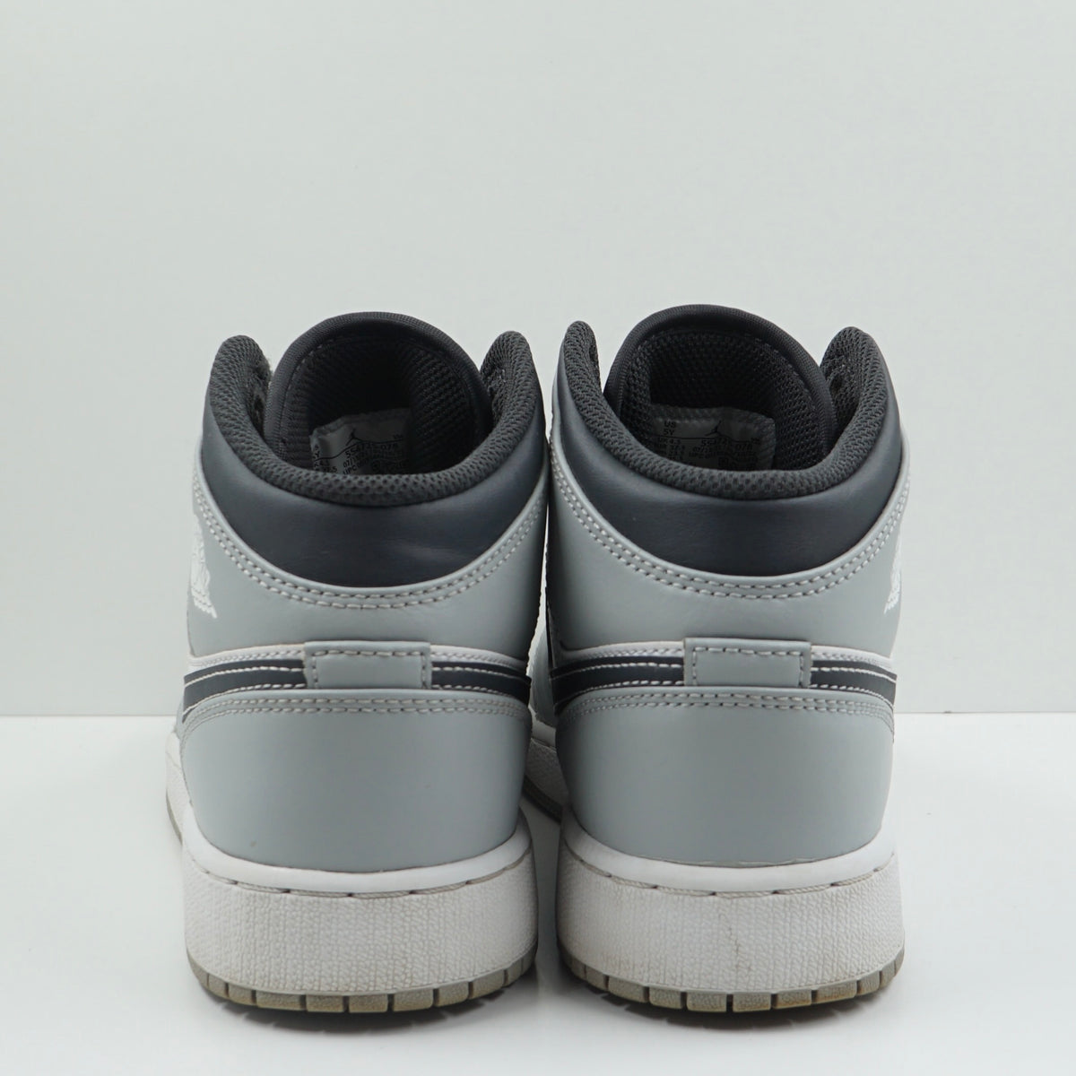 Jordan 1 Mid Light Smoke Grey (GS)