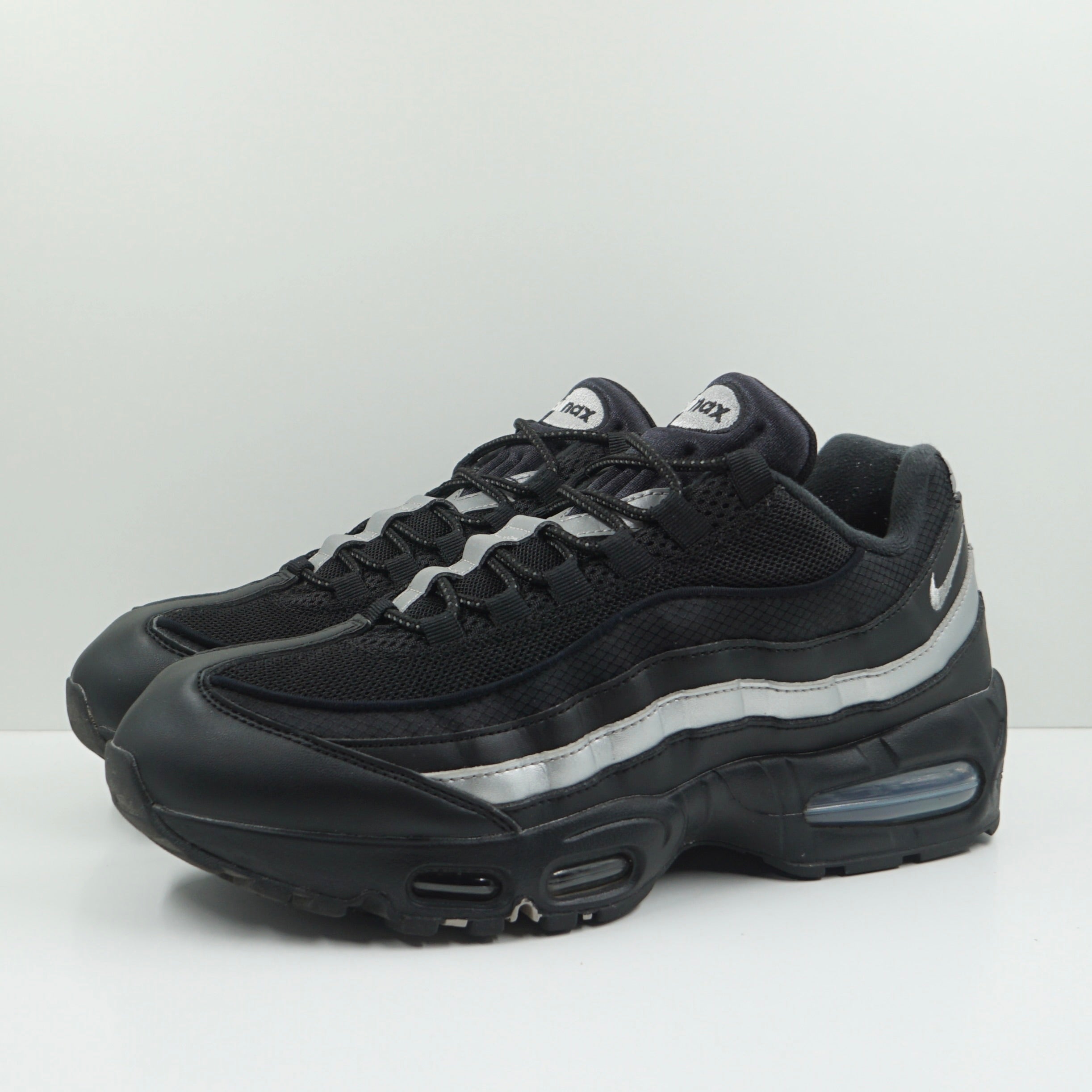 Nike Air Max 95 OG Big Bubble Black White Metallic Silver