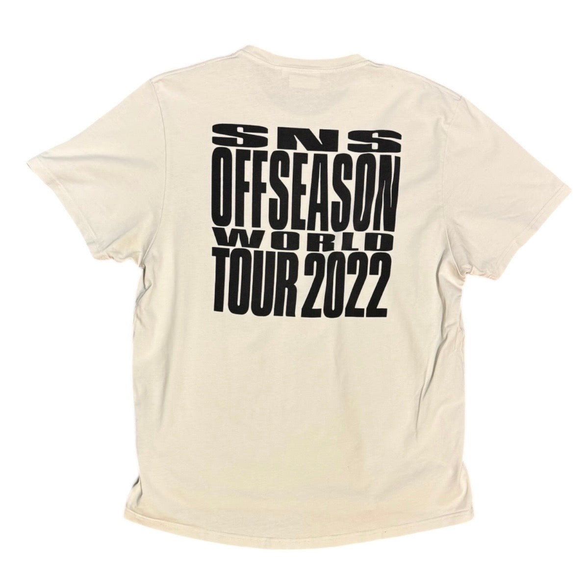 Sneakersnstuff Off Season World Tour 2022 White Tshirt