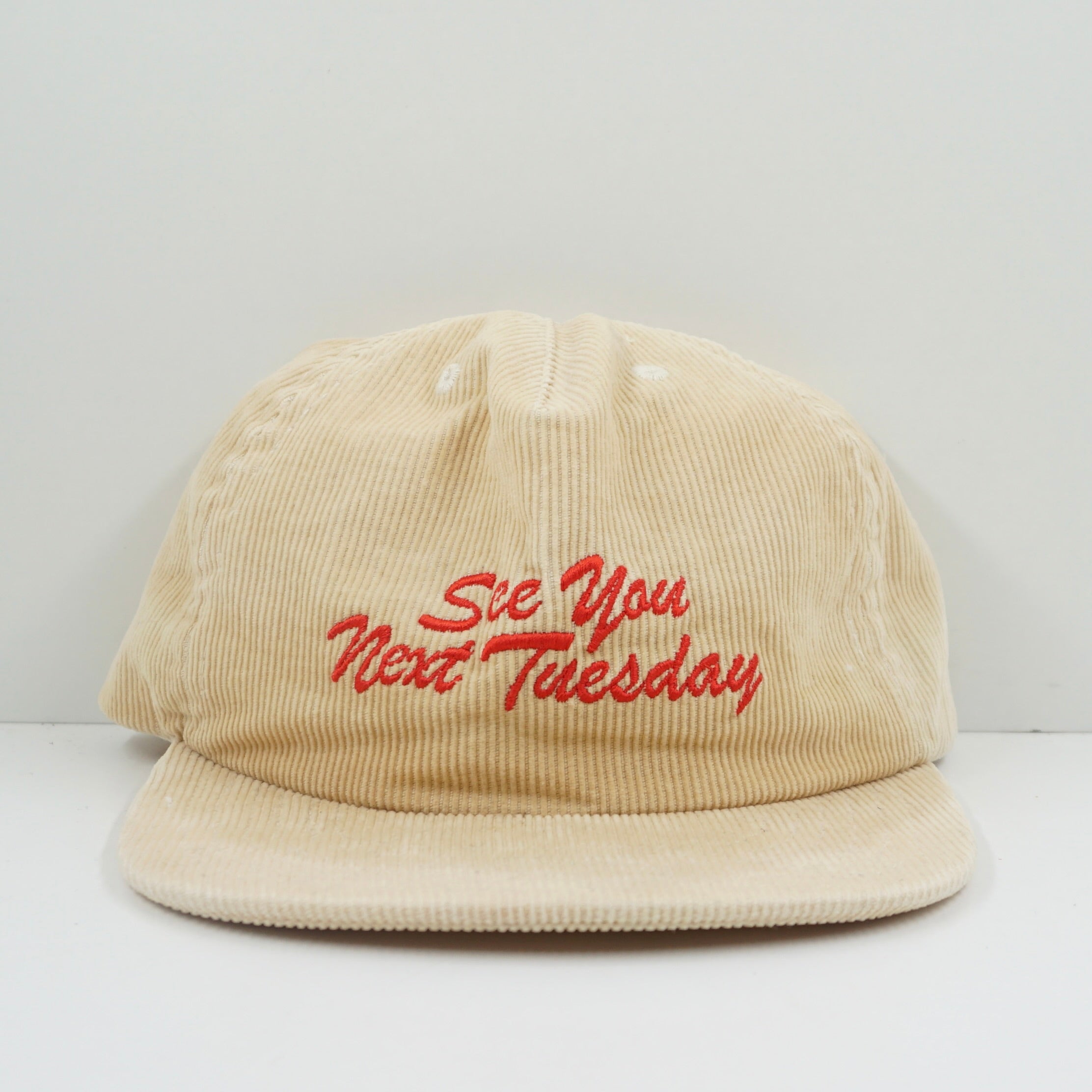 General Admissions Tuesday Corduroy Beige Adjustable Cap