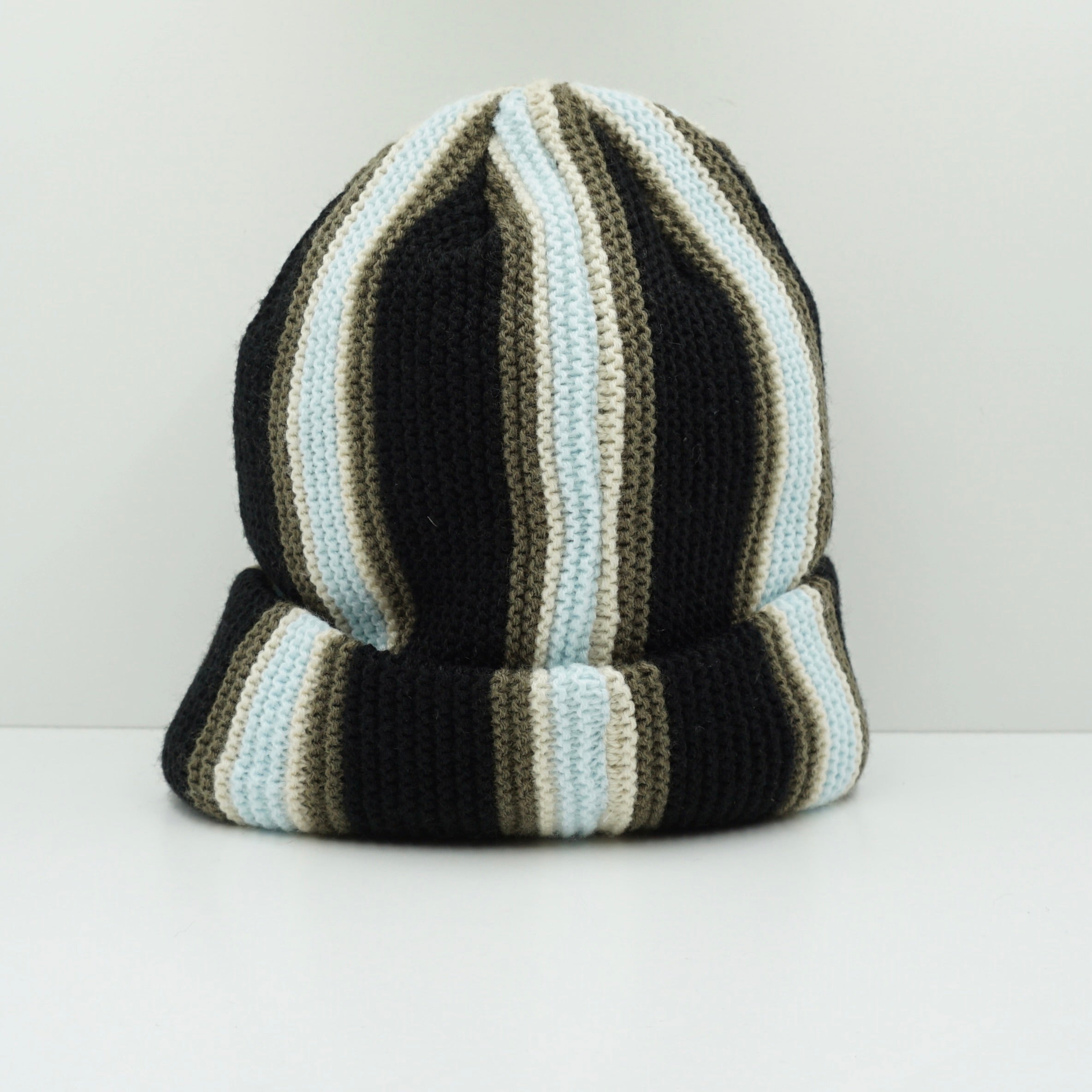 Gizmo Striped Knitted Beanie