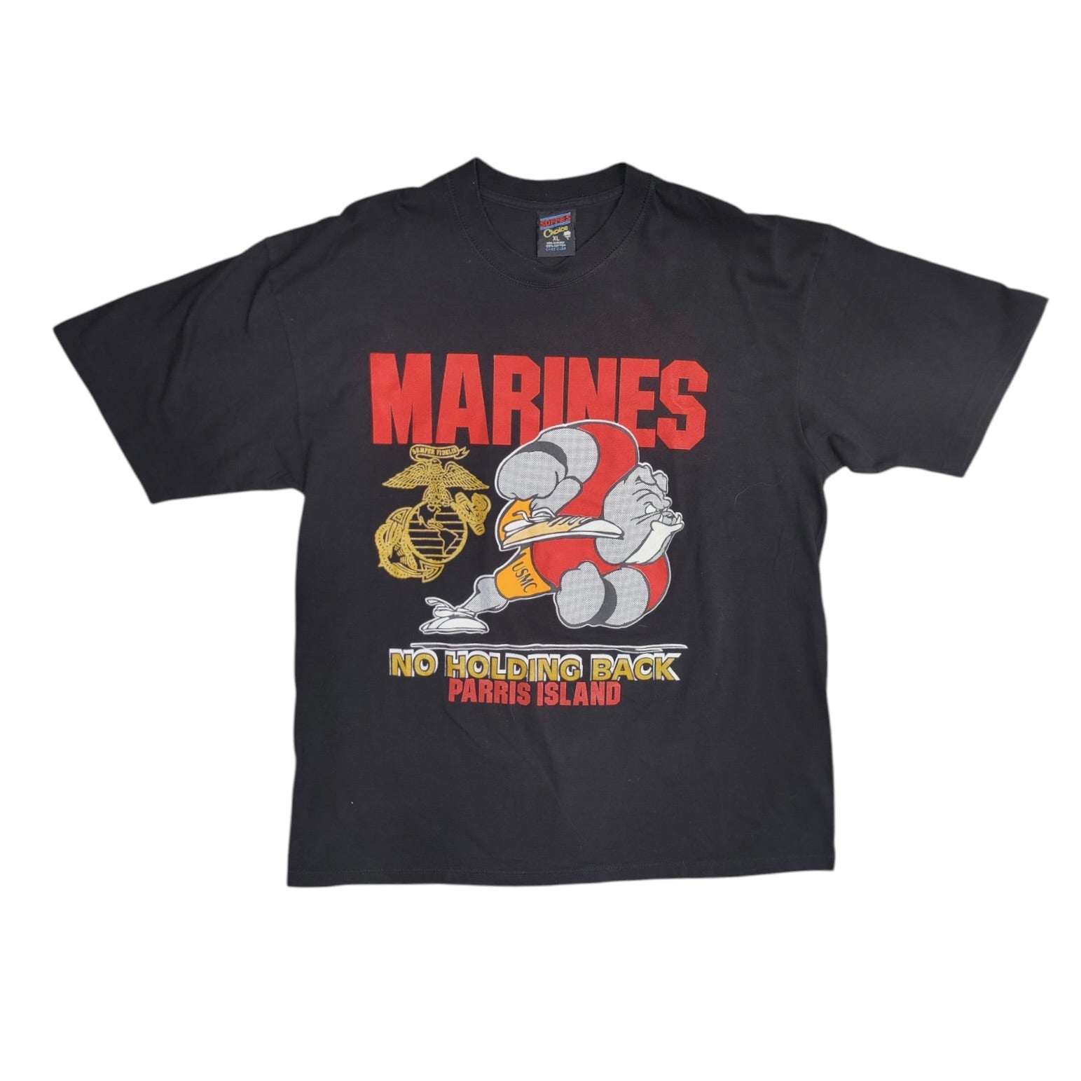 Soffes No Holding Back Marines Black Tshirt