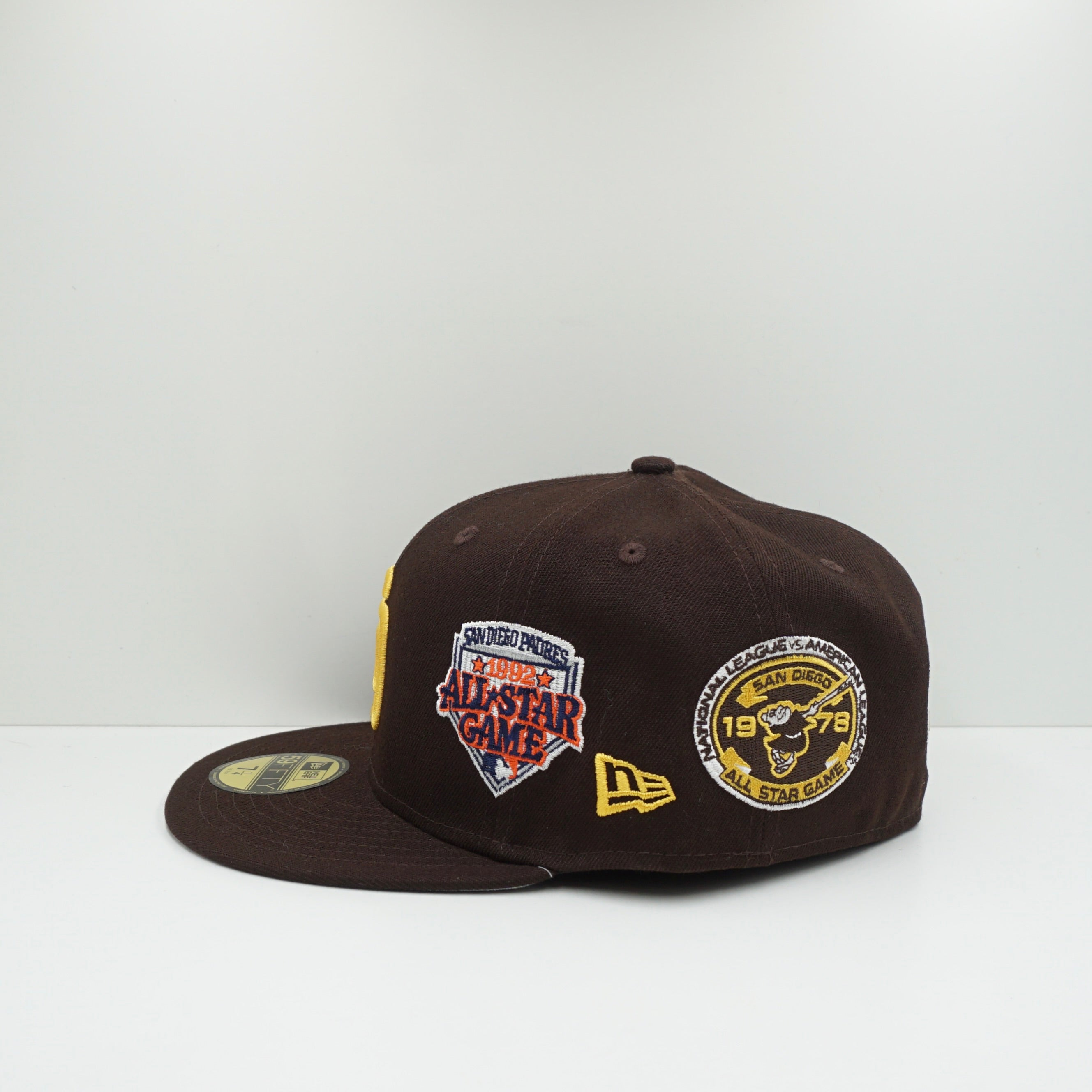 New Era Cooperstown San Diego Padres Multi Logo Fitted Cap