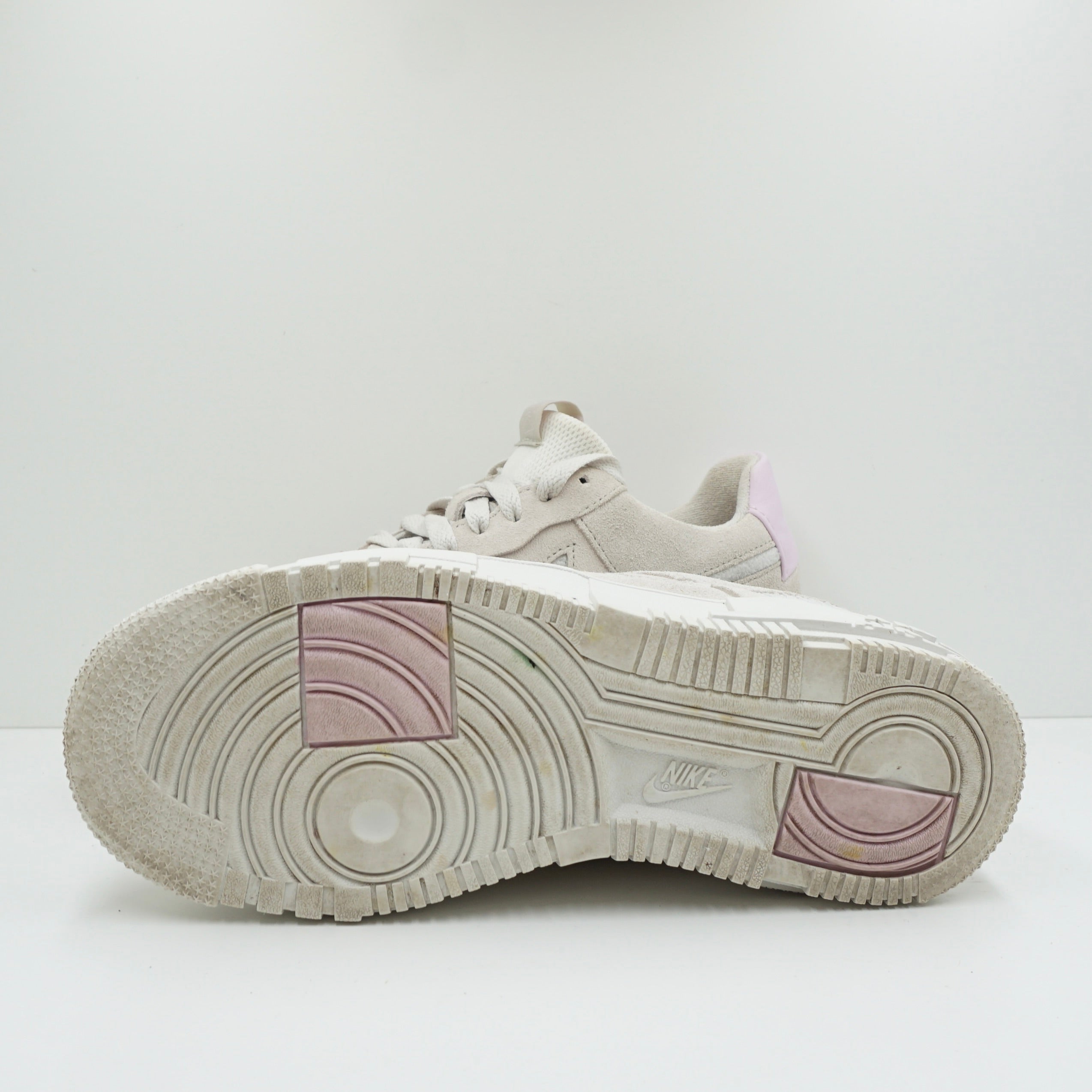 nike air force 1 beige pink