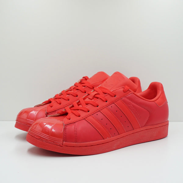 Adidas Superstar Glossy Toe Ray Red W