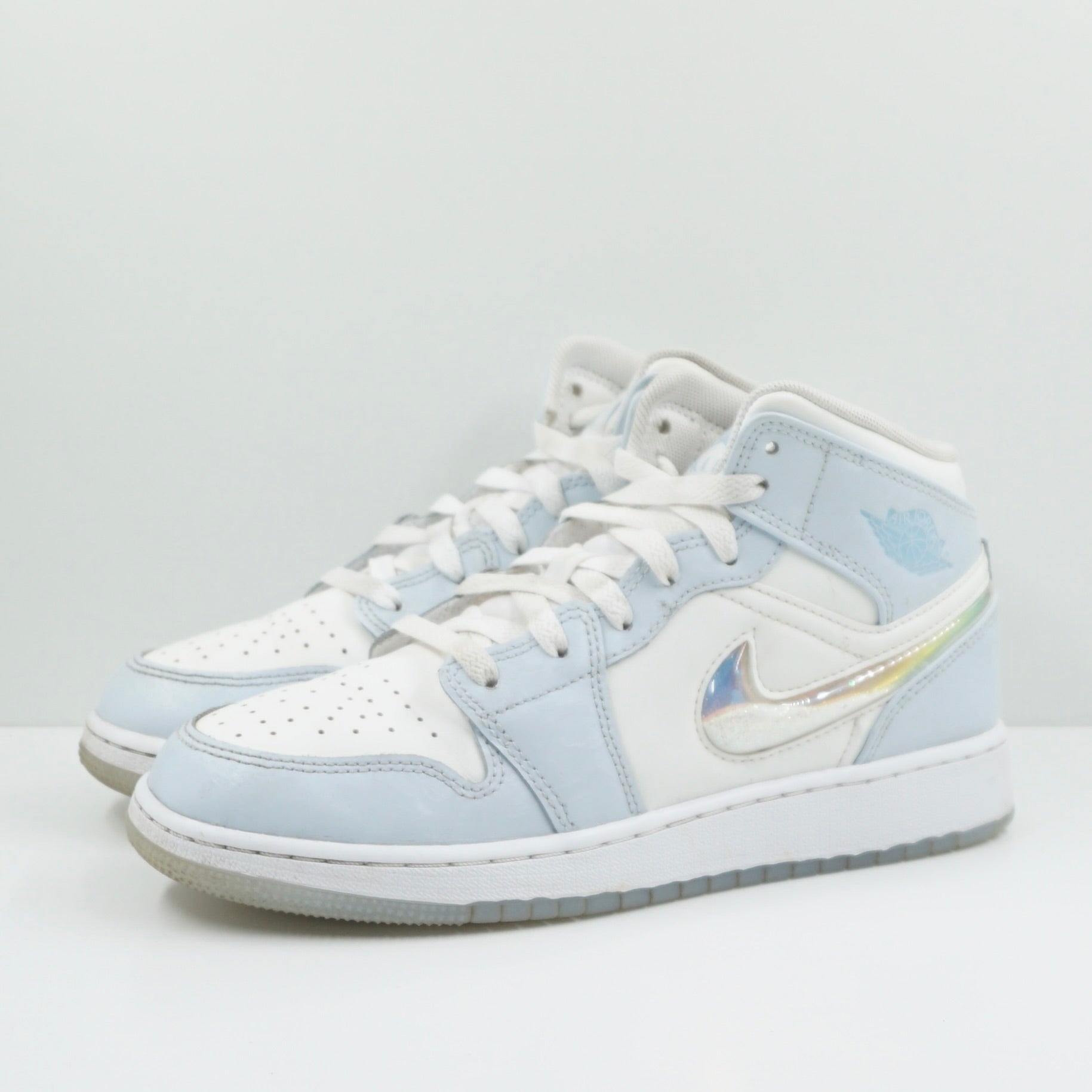 Jordan 1 Mid SE Glitter Swoosh (GS)