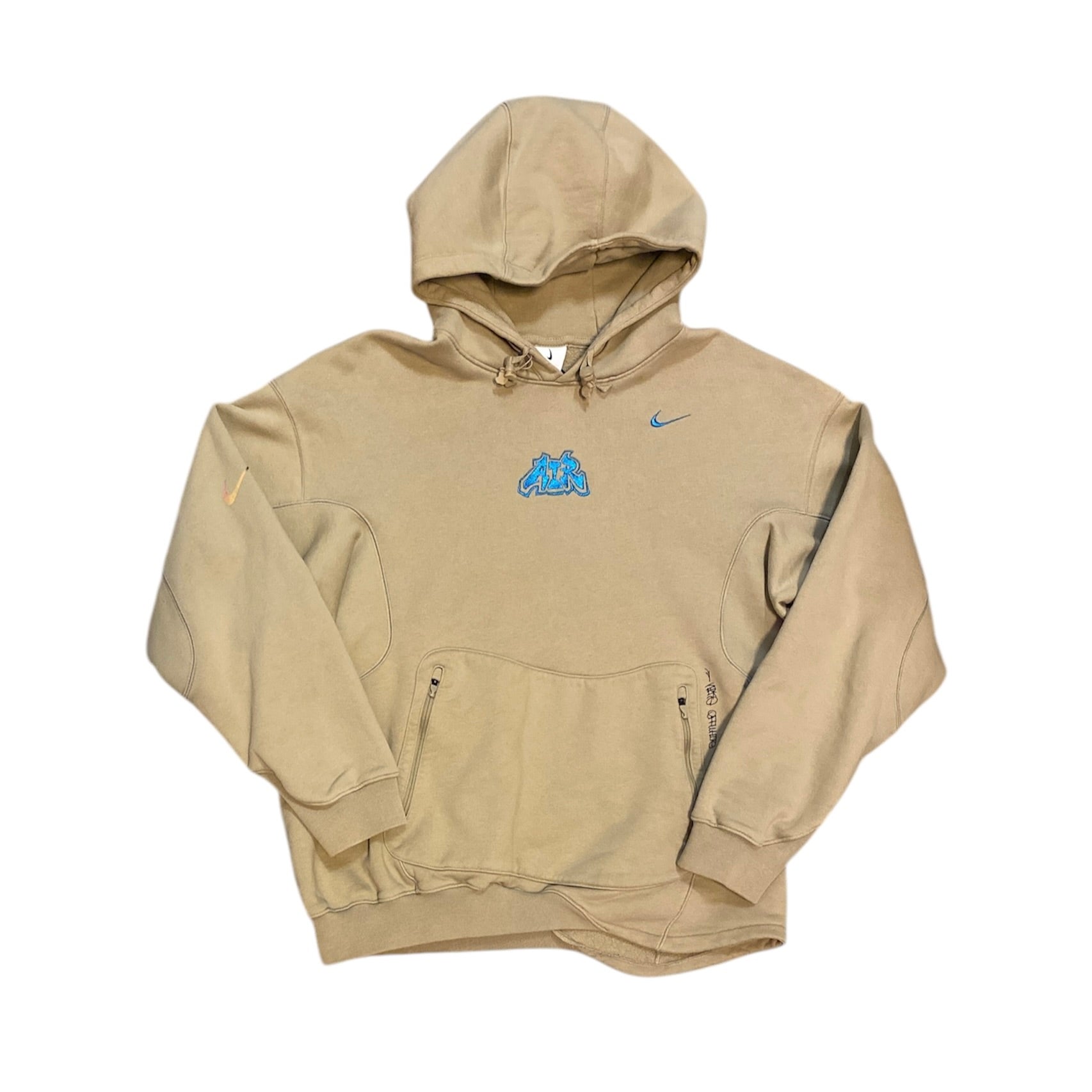 Nike x Off-White 006 Beige Fleece Hoodie