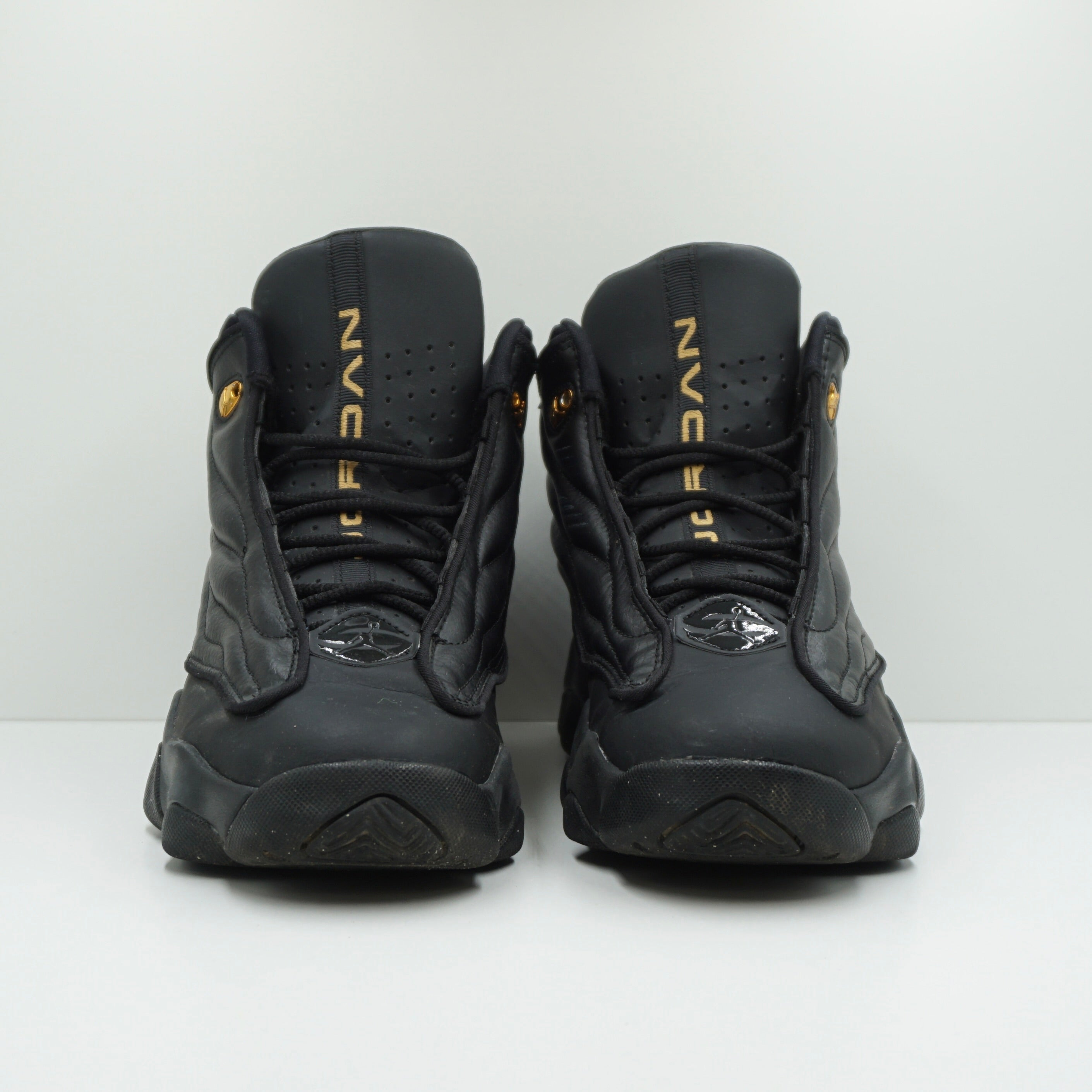 Jordan Pro Strong Black Metallic Gold (GS)