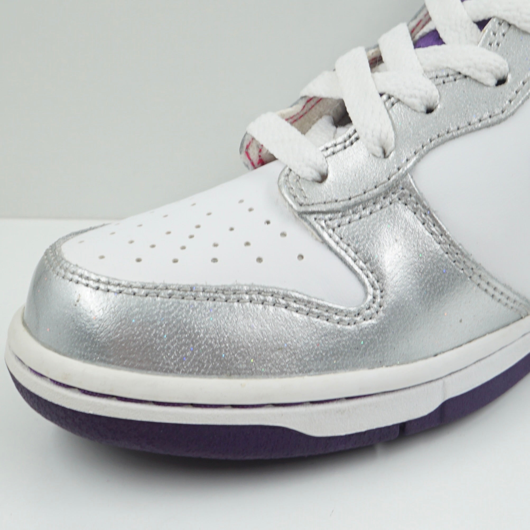Nike Dunk High Purple Silver White (GS)