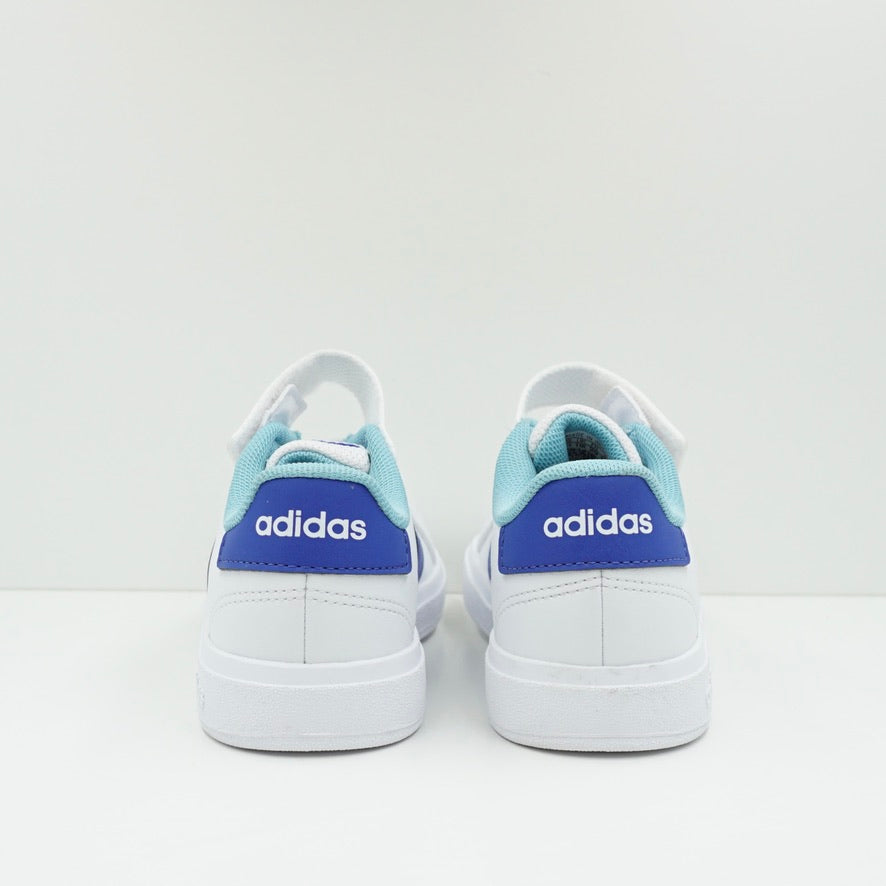 Adidas Grand Court 2.0 White Blue Toddler