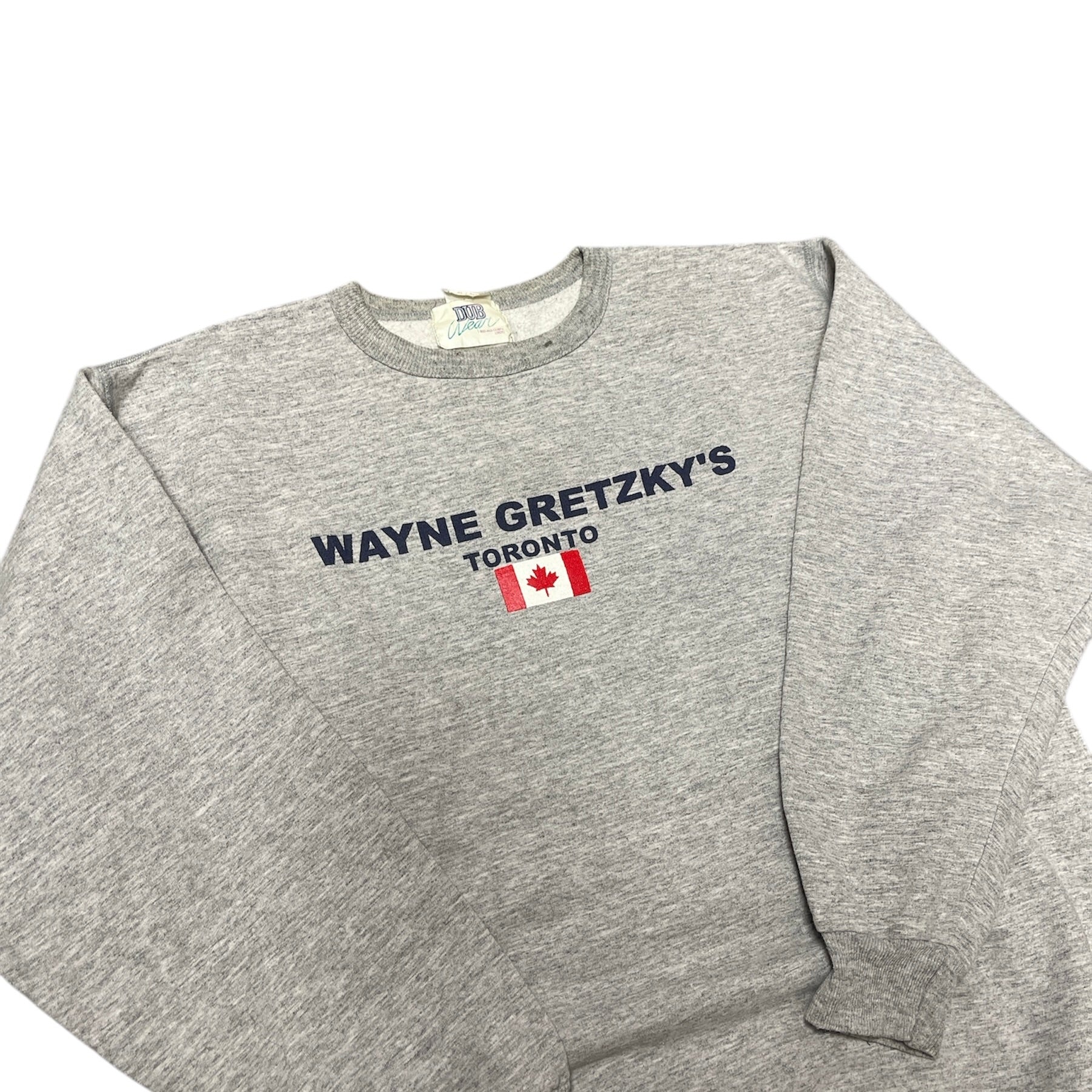 Dub Wayne Gretzky Grey Crewneck