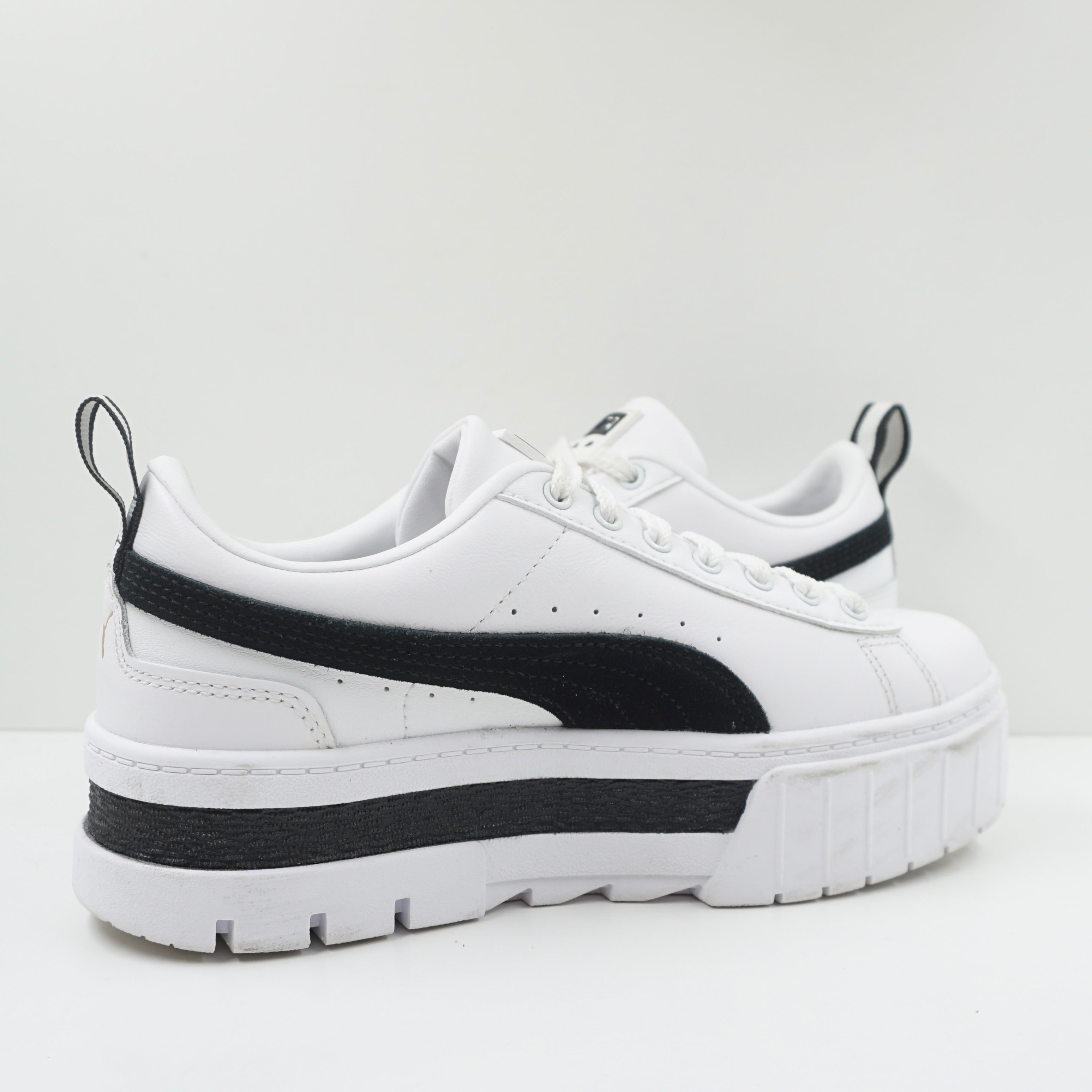 Puma Mayze Lth White Black (W)