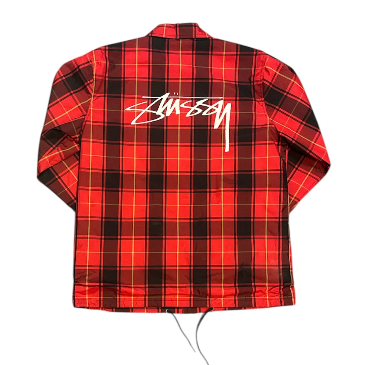 Stussy Red Cruize Coach Jacket