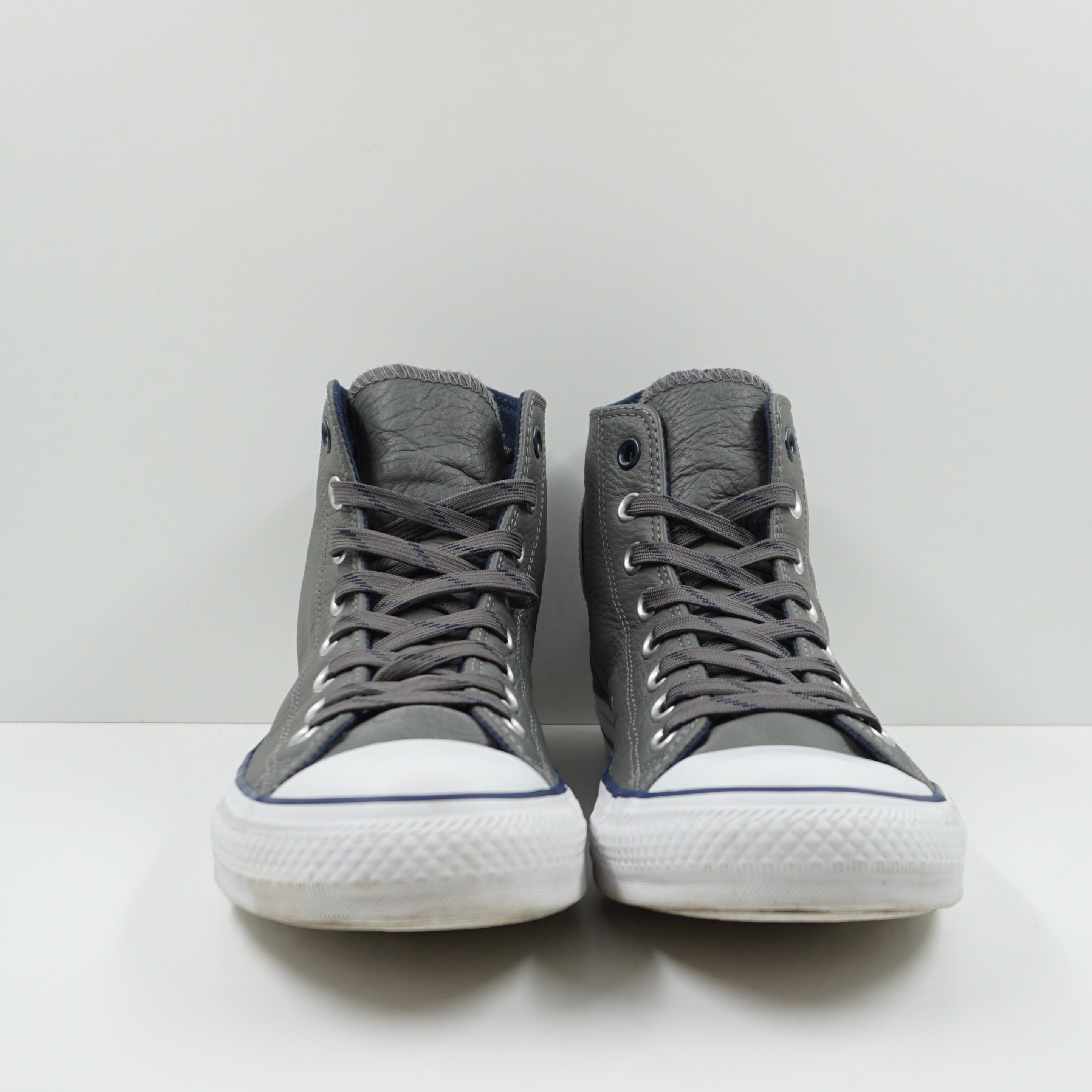 Converse Chuck Taylor All Star Leather High Charcoal Grey