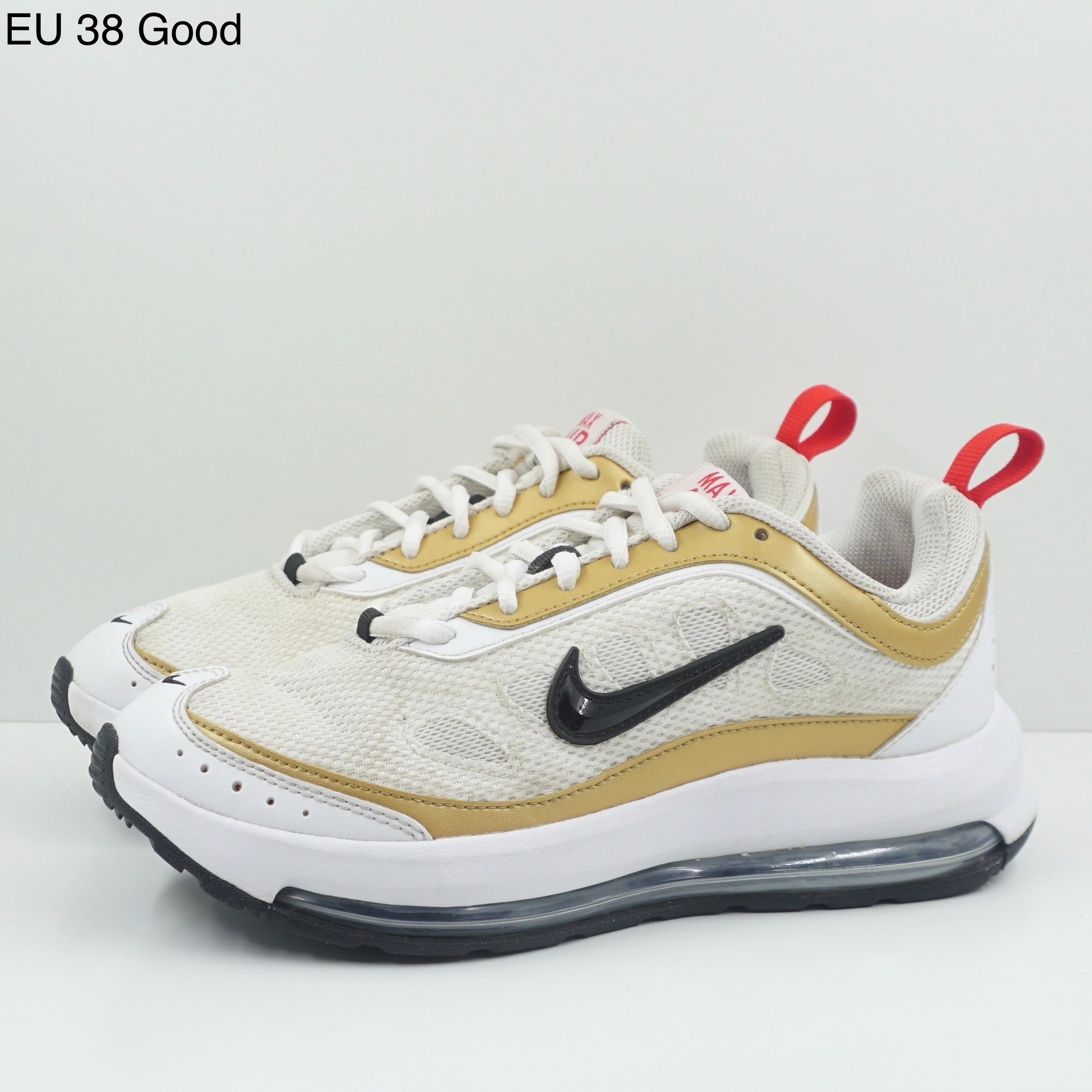 Nike Air Max AP White Metallic Gold Red (W)