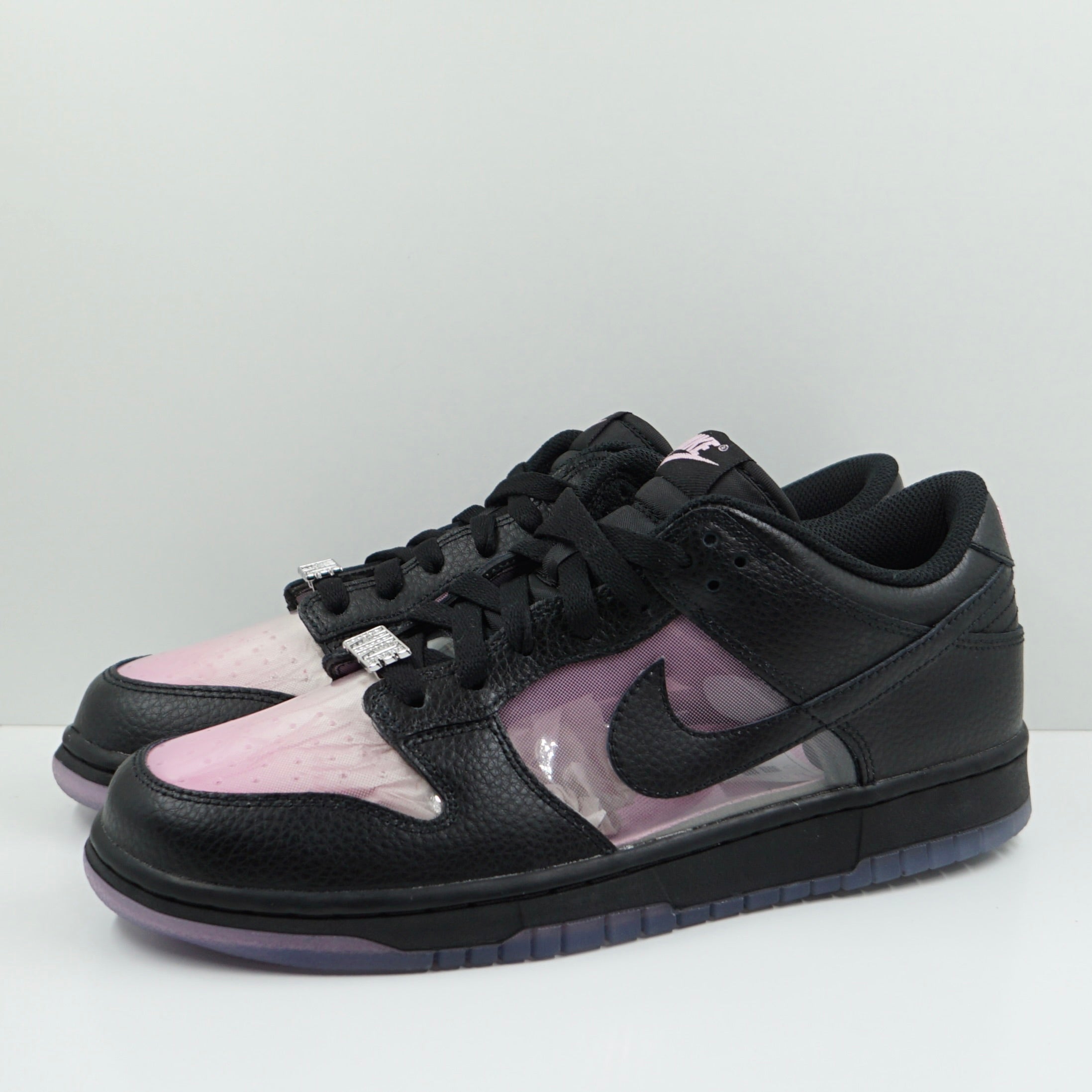 Nike Dunk Low Retro Transparent Black Pink Rise