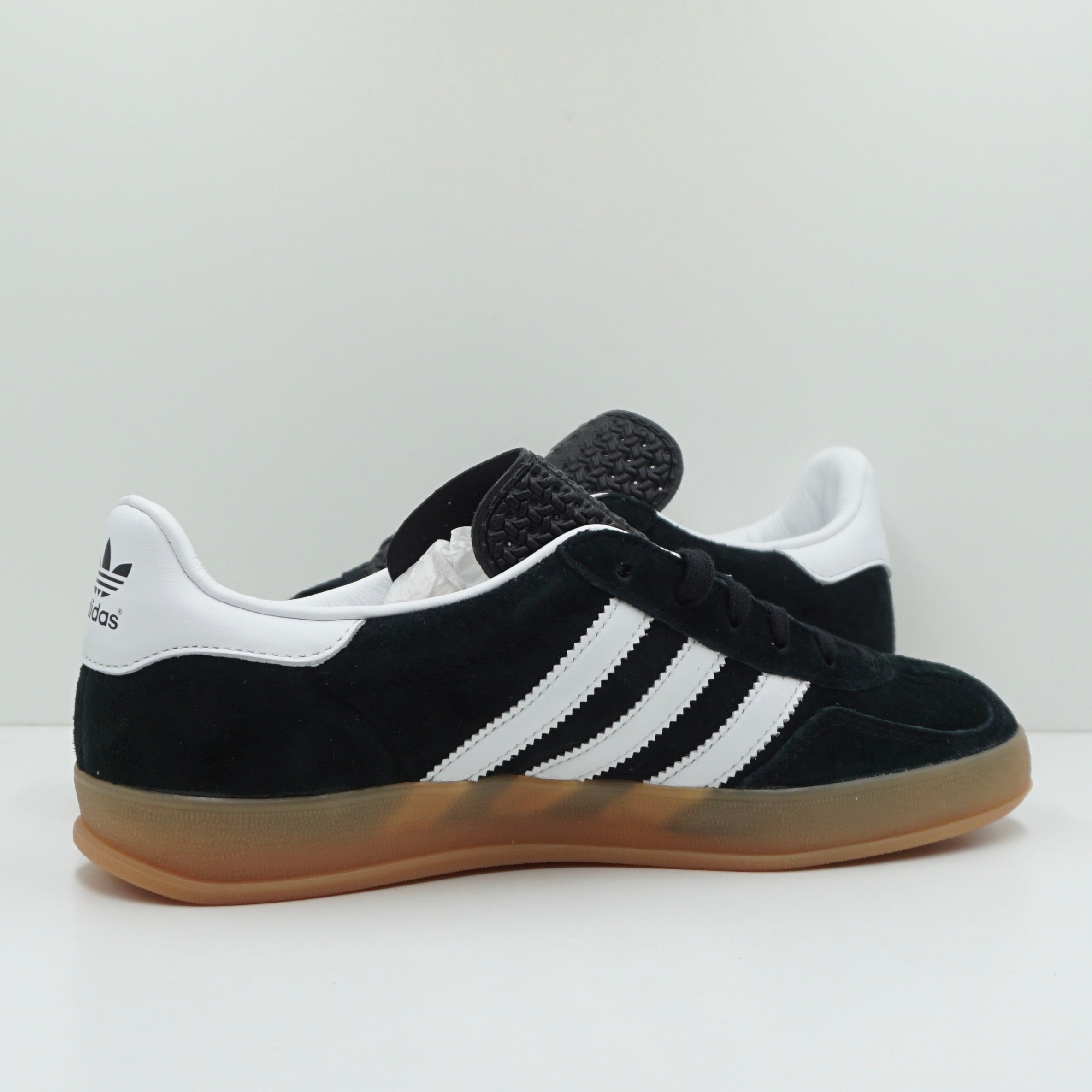 Adidas Gazelle Black White Gum