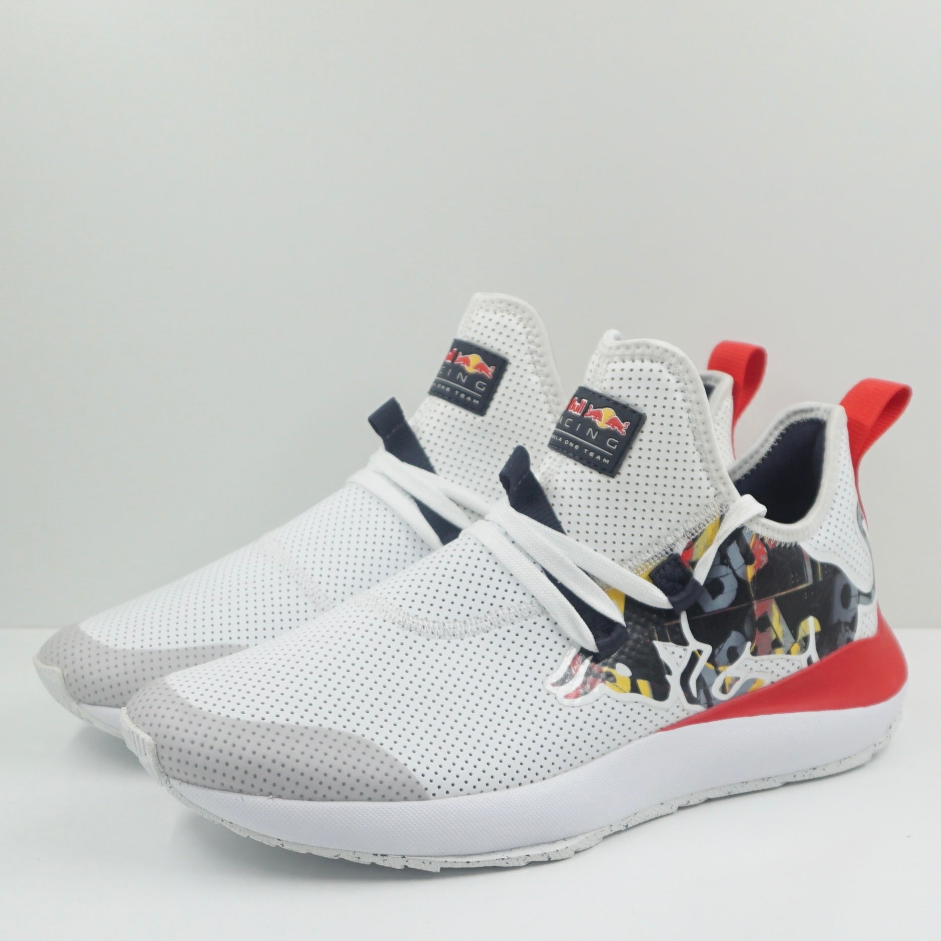 Puma Red Bull Racing x Speed Cat Evo White Red1
