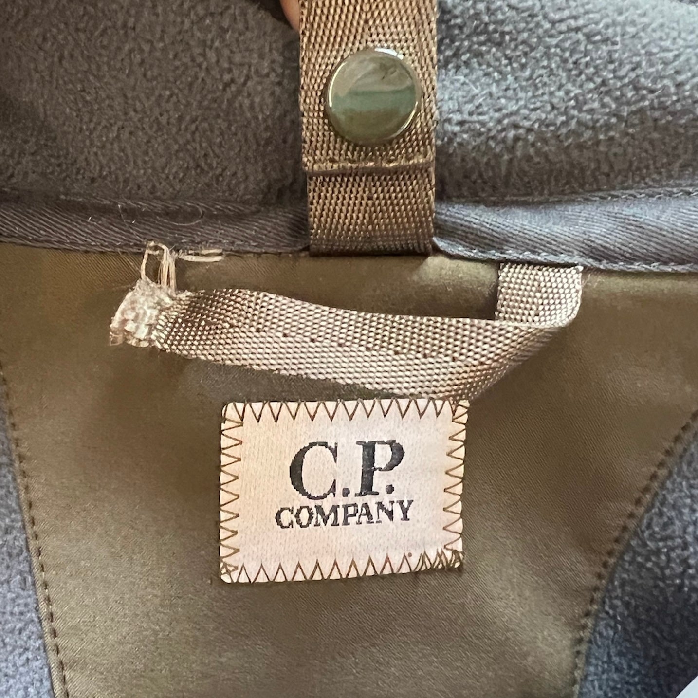 C.P. Company Google Hood Utility Green Jacket