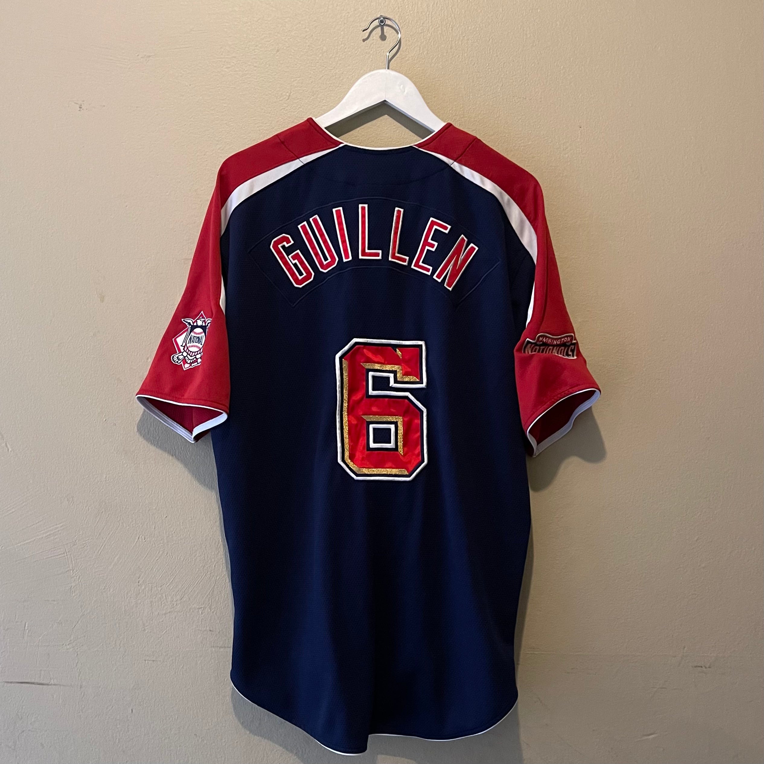 Nike Washington Nationals Guillen #6 Baseball Jersey