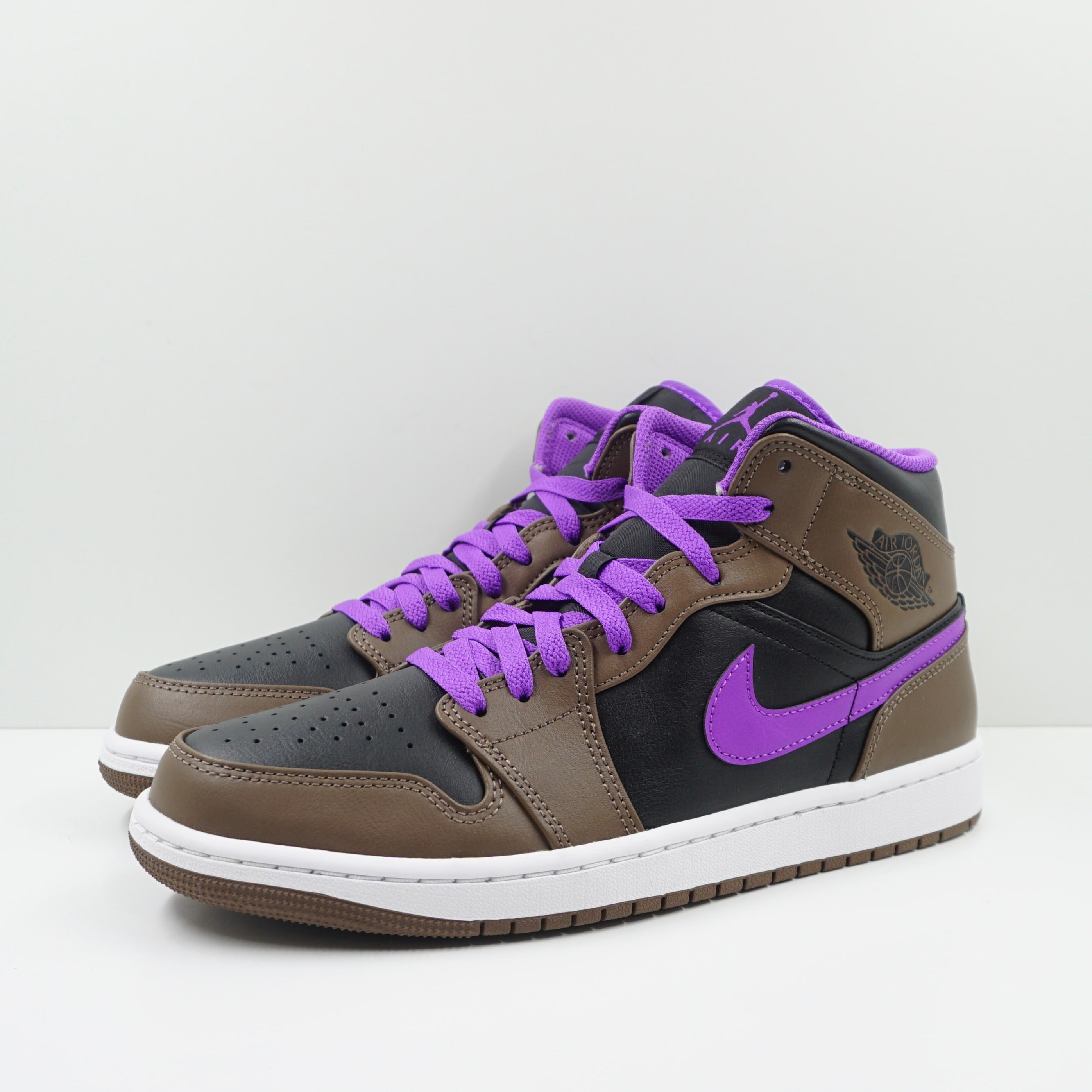 Jordan 1 Mid Purple Mocha