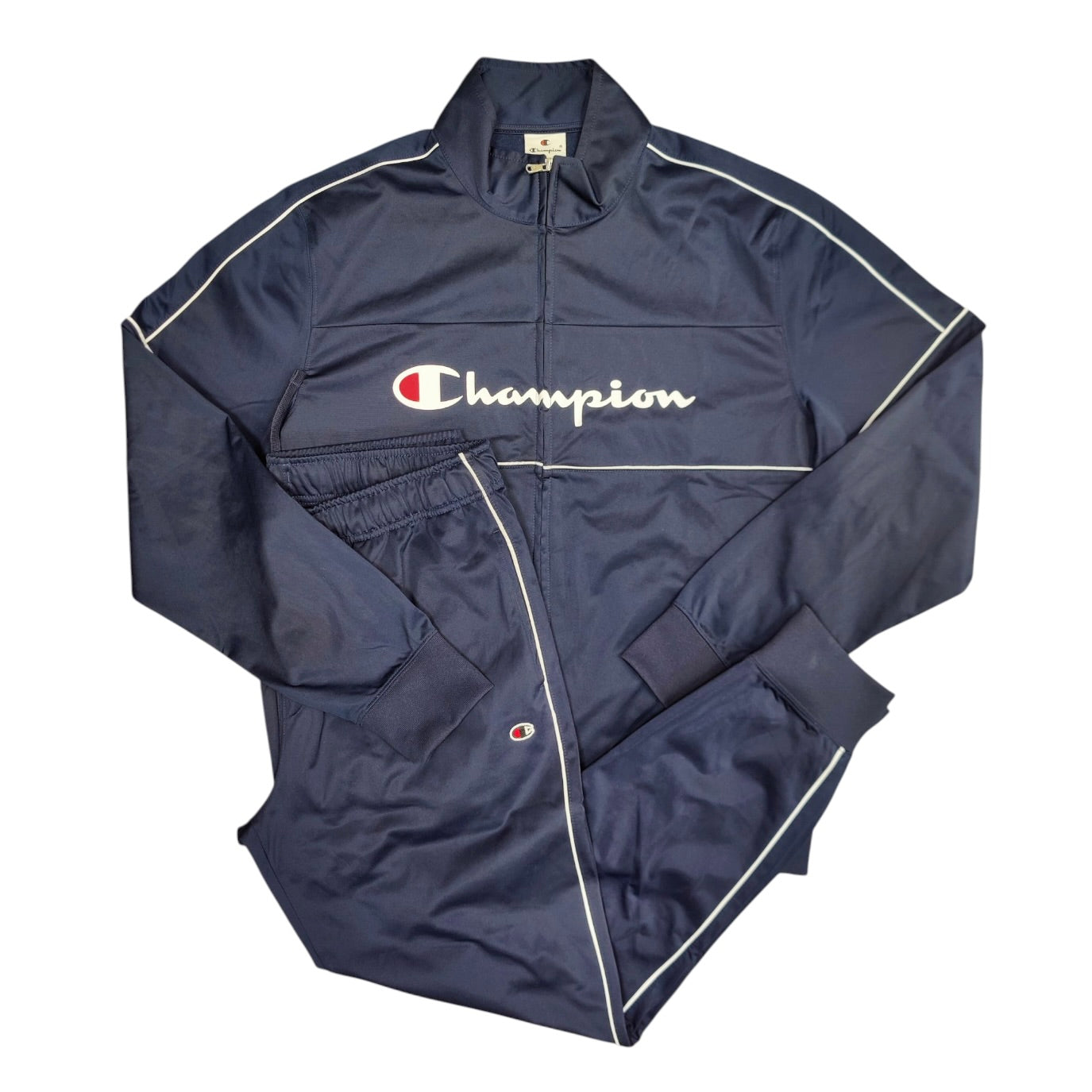 Champion Navy Track Top & Pants Set
