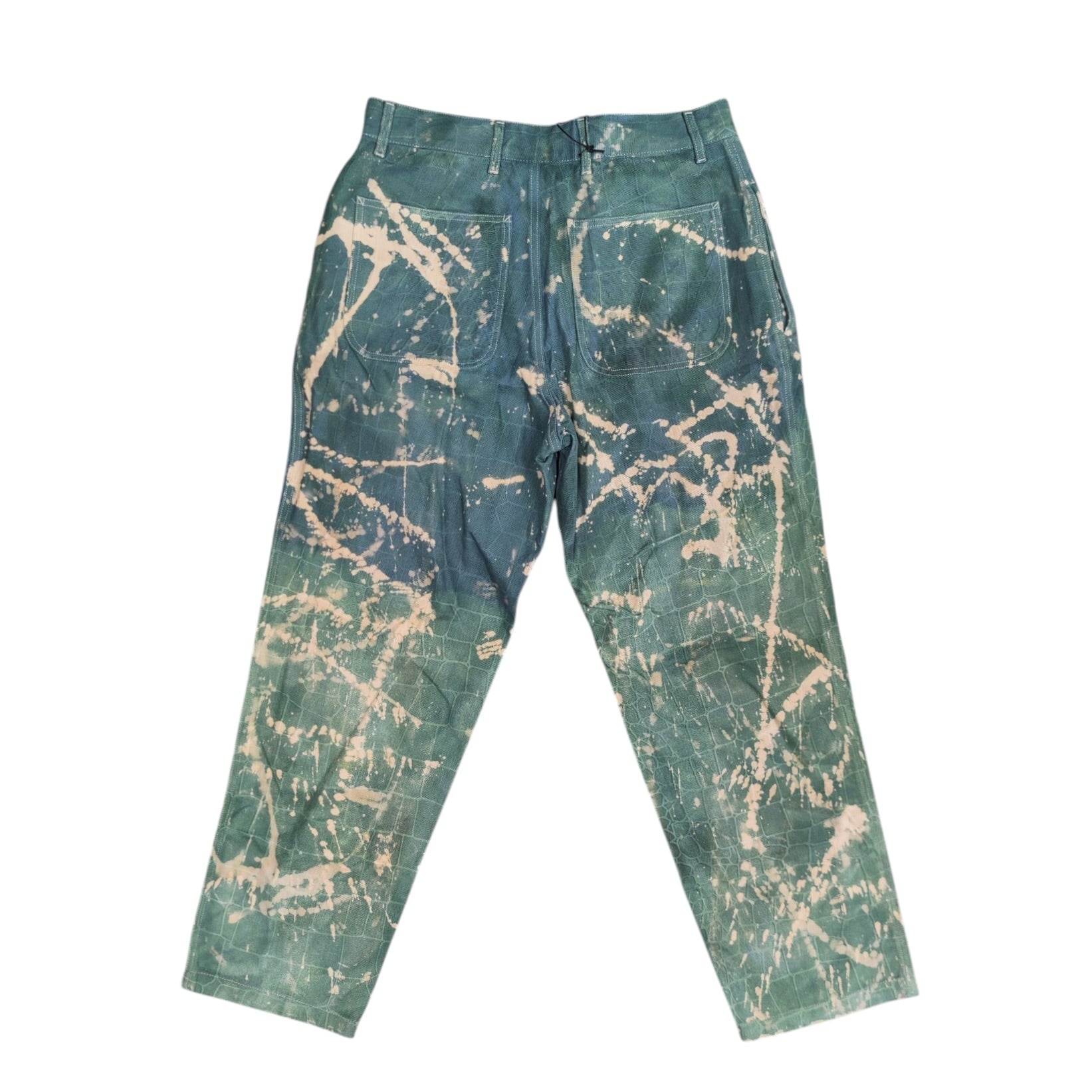 Sneakersnstuff Alligator x Atom Green Pants