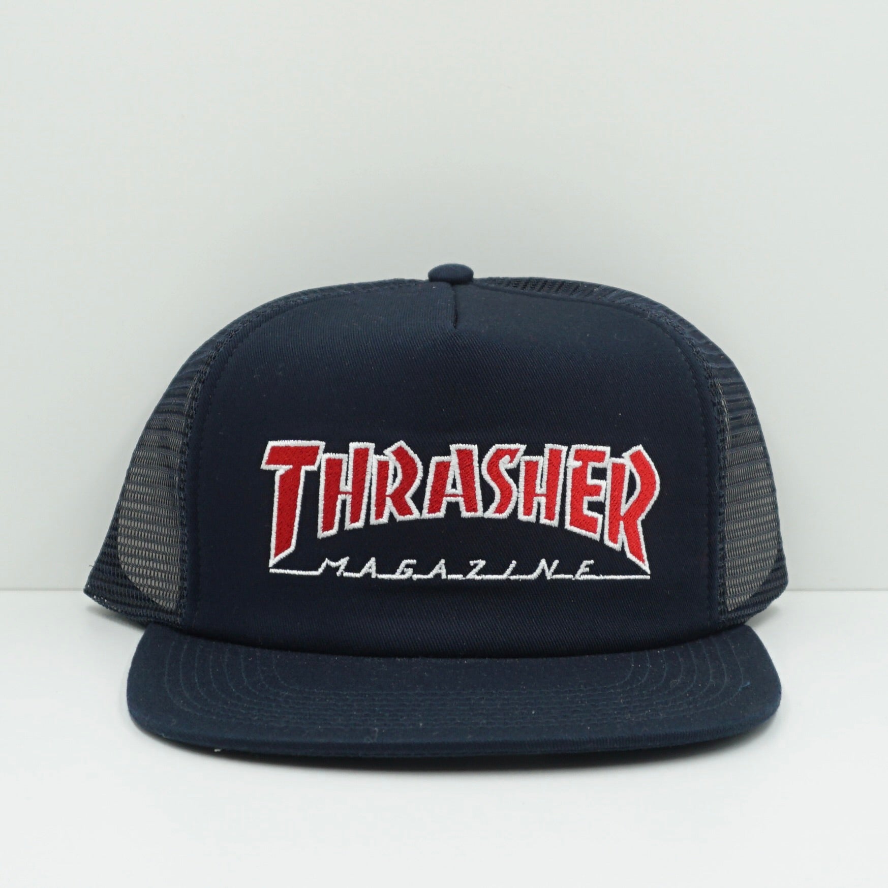 Thrasher Navy/Red Trucker Cap