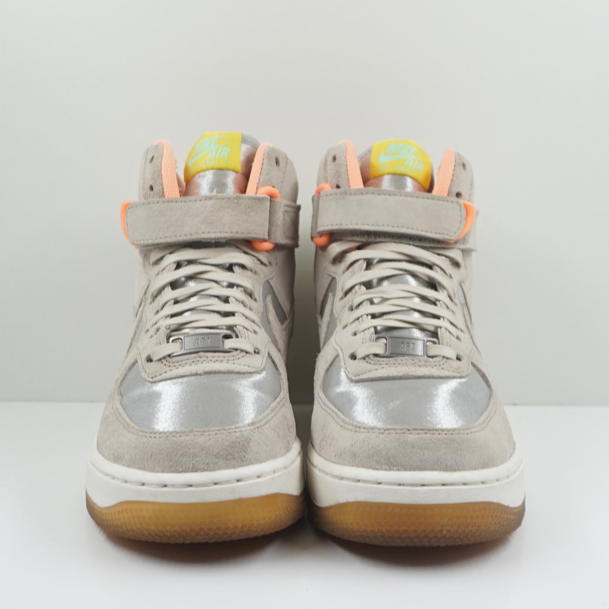 Nike Air Force 1 High Premium Metallic Silver (W)
