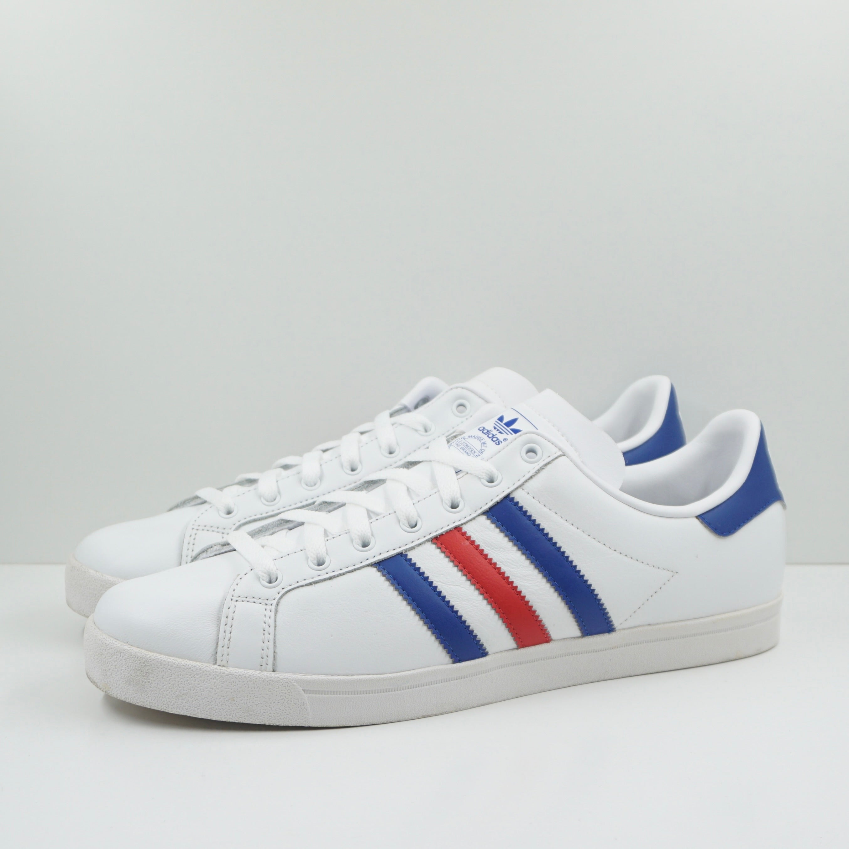 Adidas Coast Star White Royal Scarlet