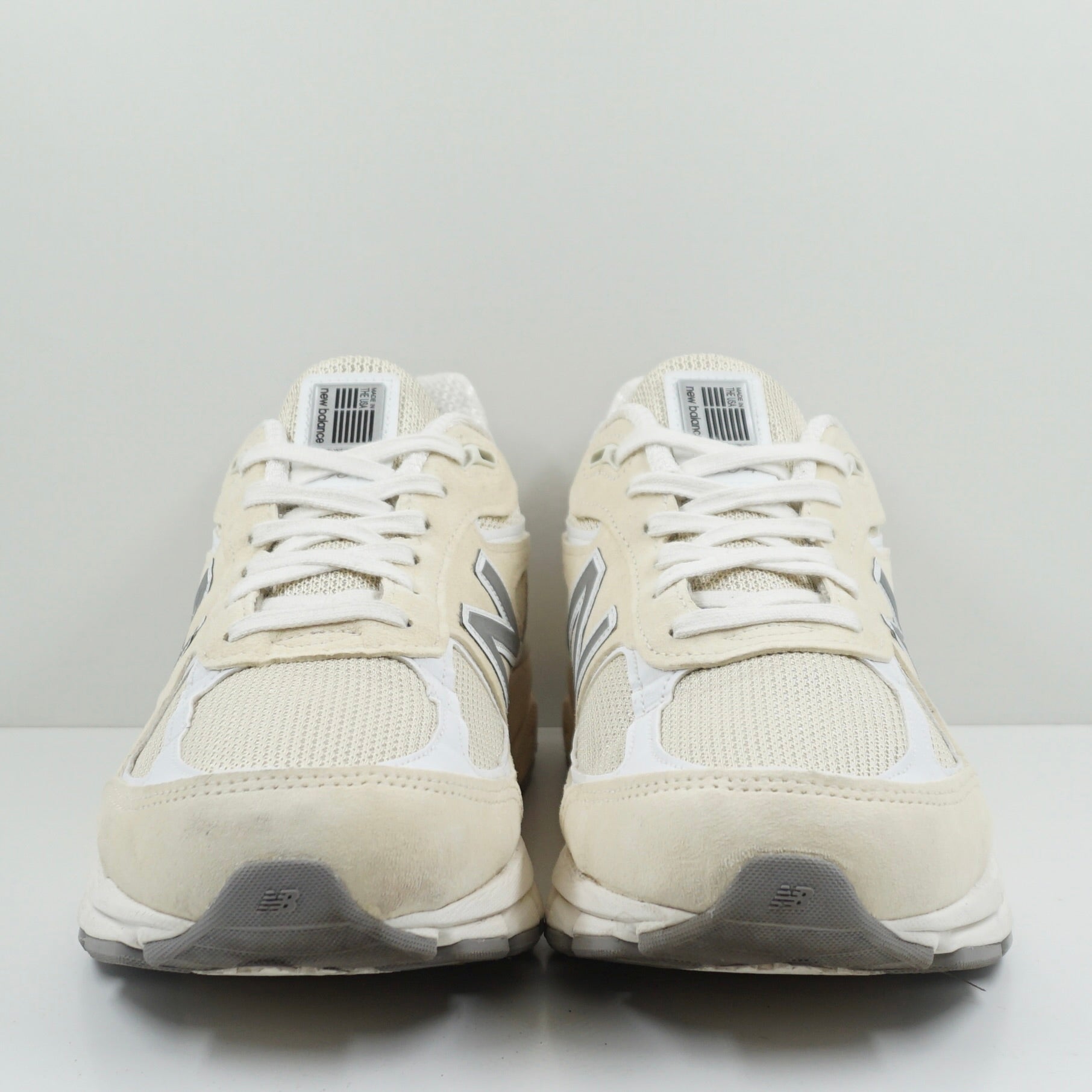 New Balance 990v4 MiUSA Limestone