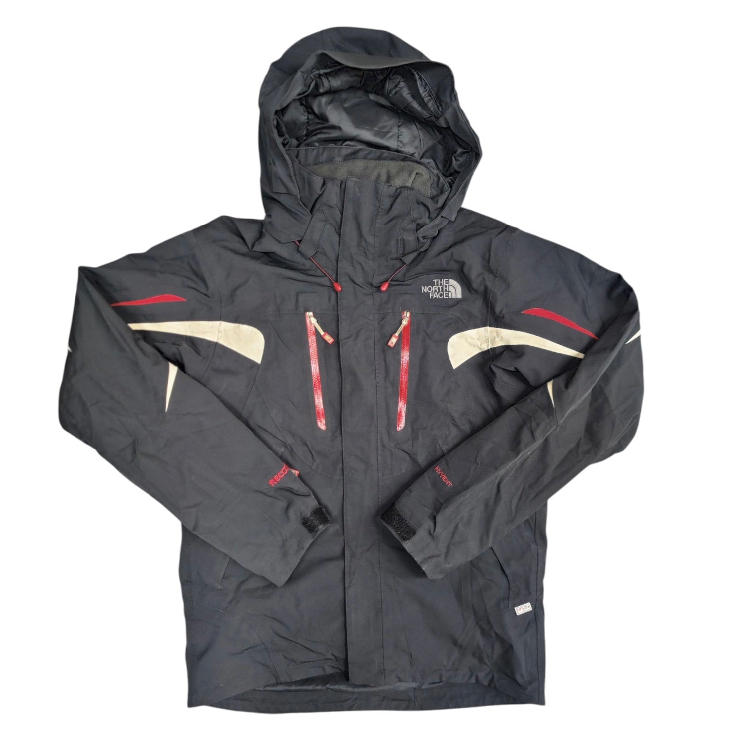 The North Face Black White Red Ski Jacket