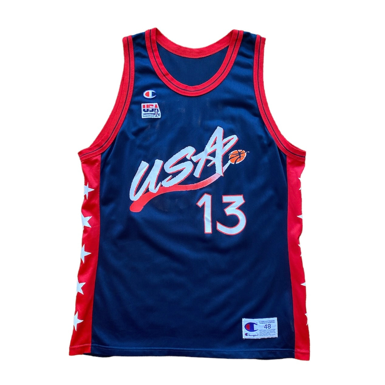 Champion USA National Team Shaquille O'Neal Basketball Jersey