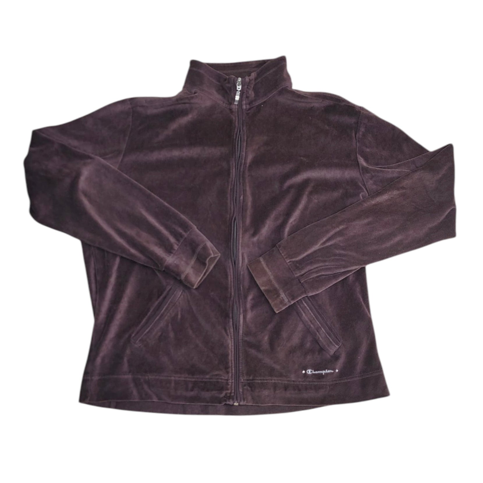 Champion Brown Velvet Track Top (W)