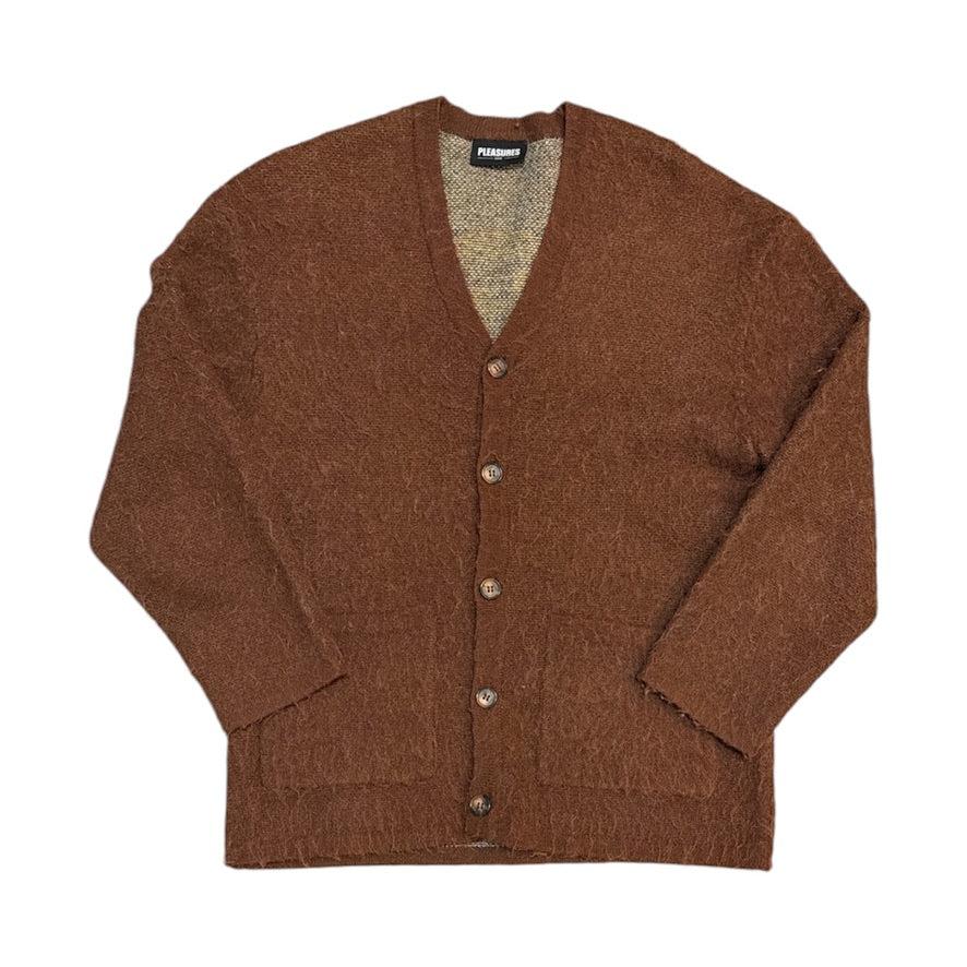 Pleasures Juicy Brown Cardigan