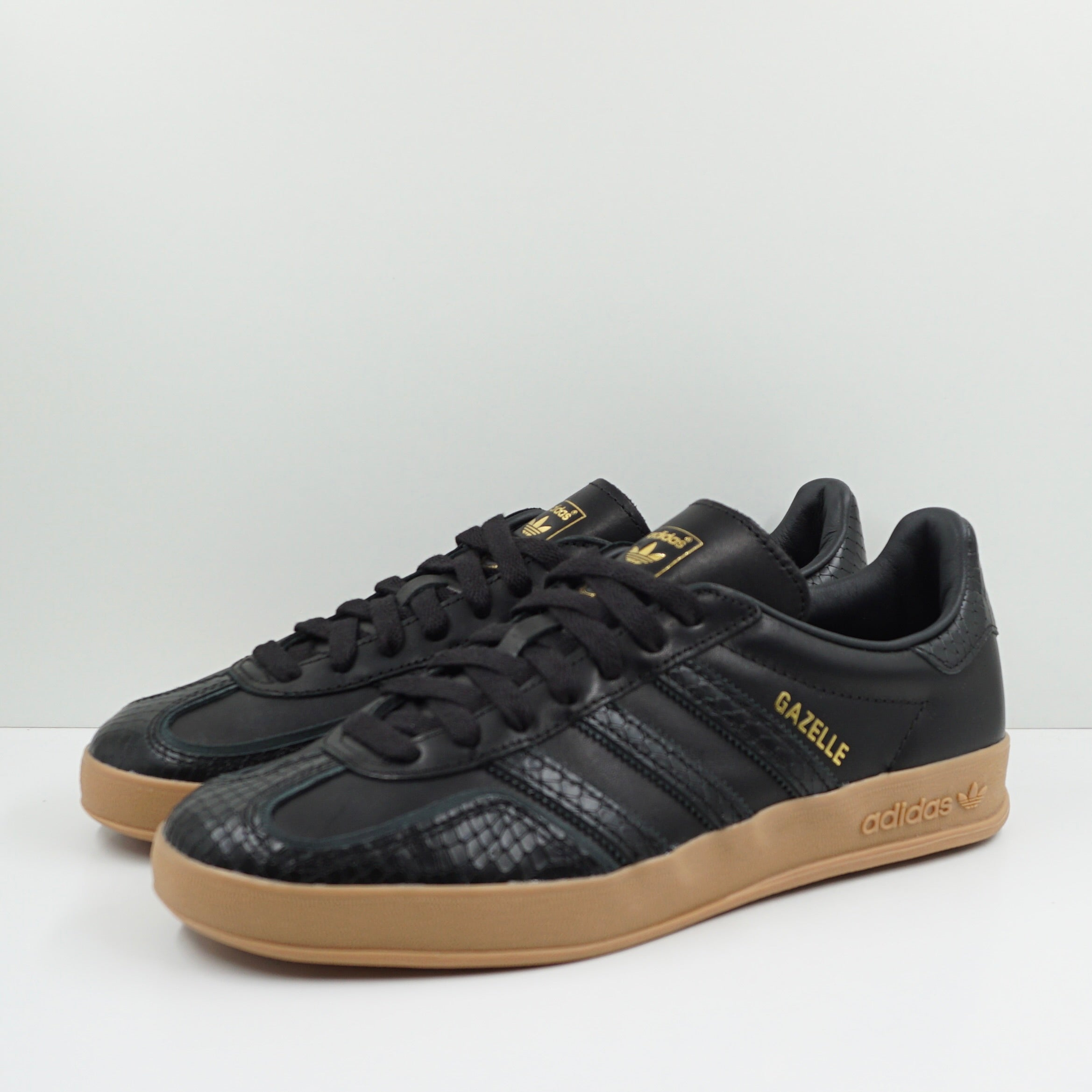 Adidas Gazelle Indoor Core Black Snakeskin