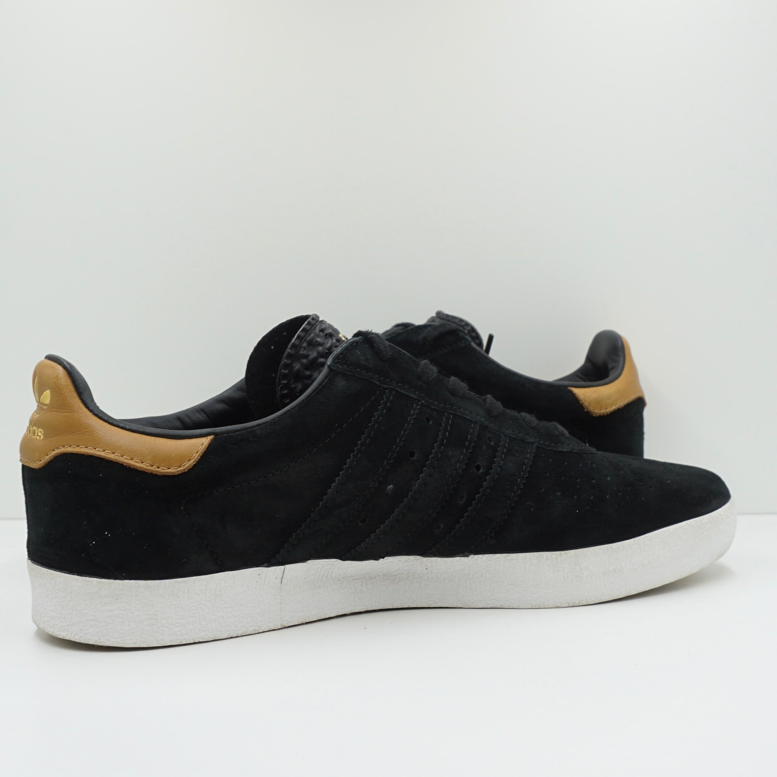 Adidas 35 fashion black suede