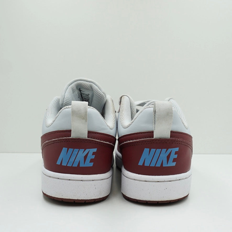 Nike Court Borough Low Recraft Dark Team Red Pure Platinum (GS)